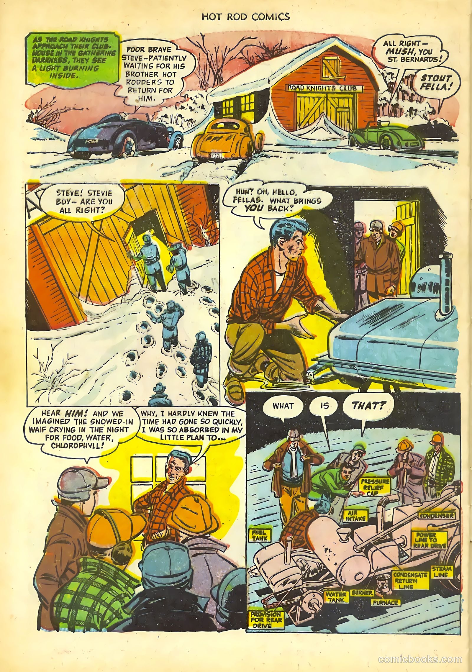 Hot Rod Comics #7 — page 32 of 36
