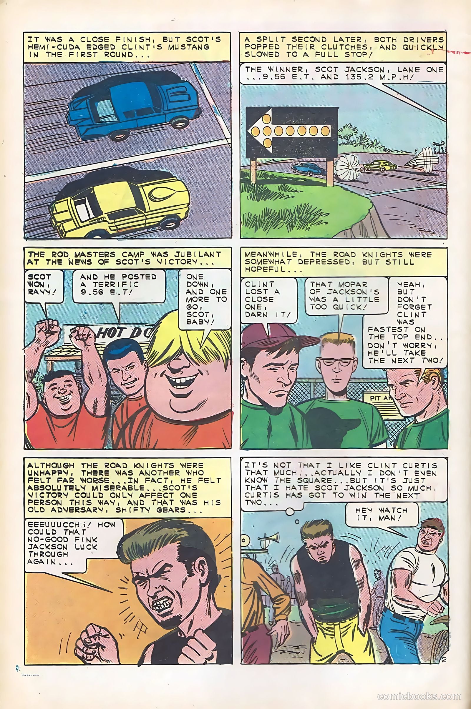 Hot Rod Racers #10 — page 4 of 36