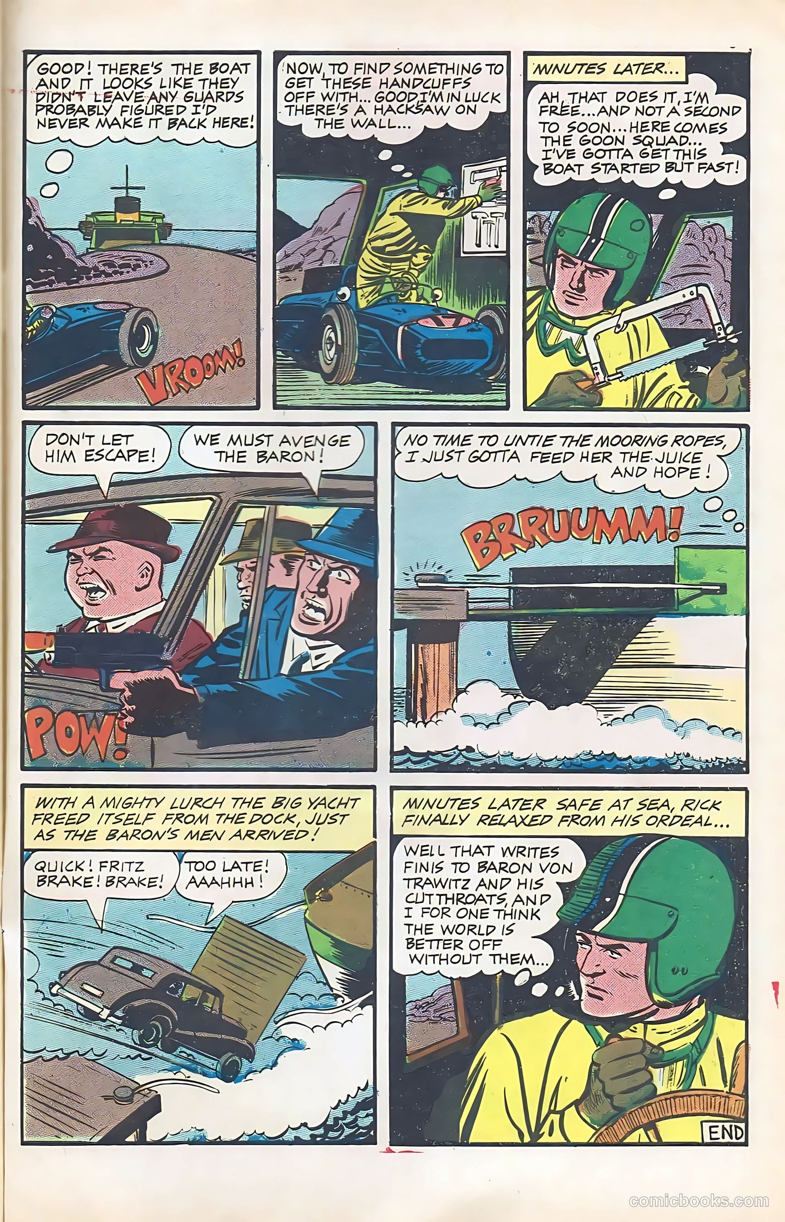 Hot Rod Racers #10 — page 33 of 36