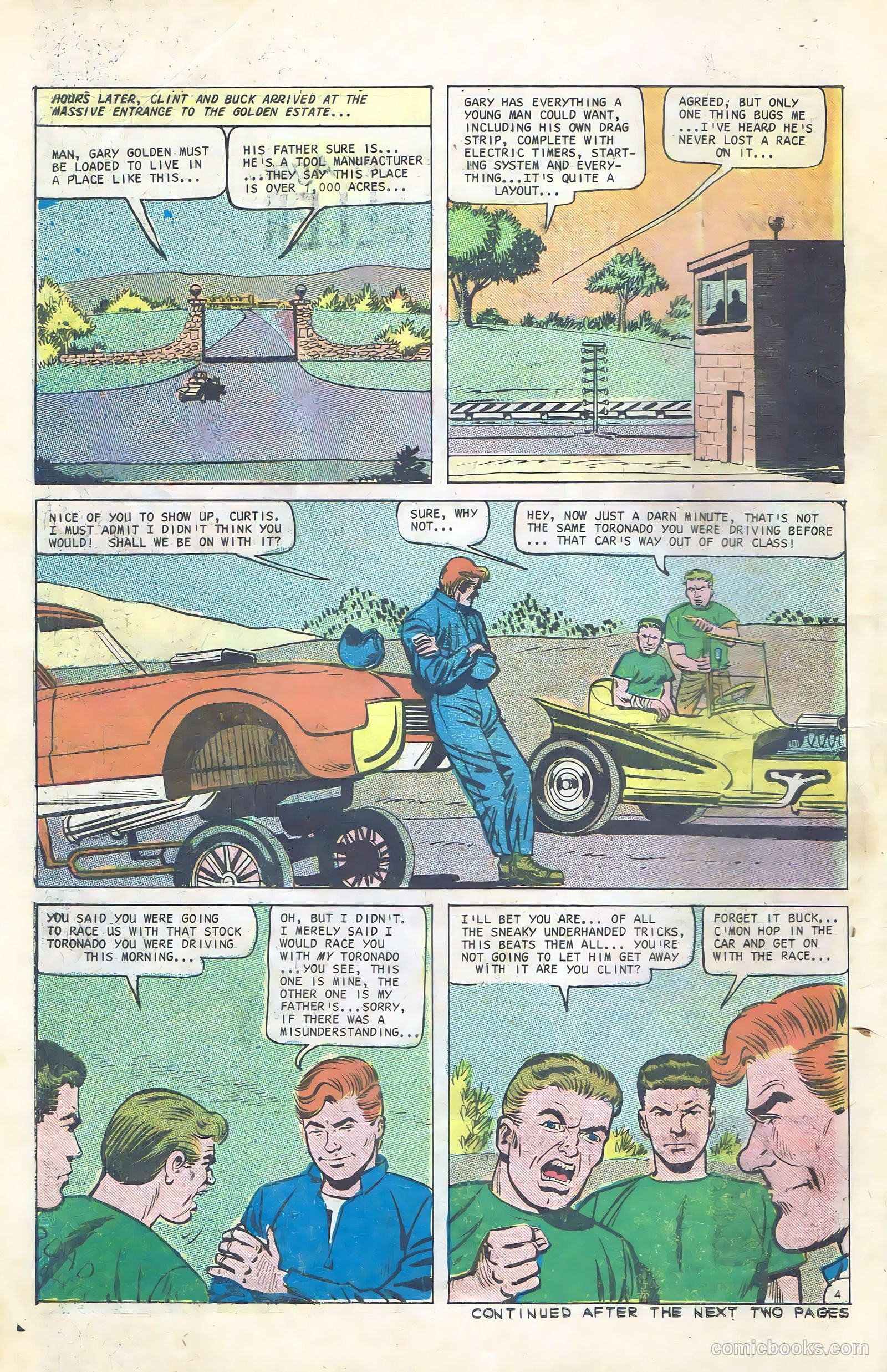 Hot Rod Racers #14 — page 6 of 36