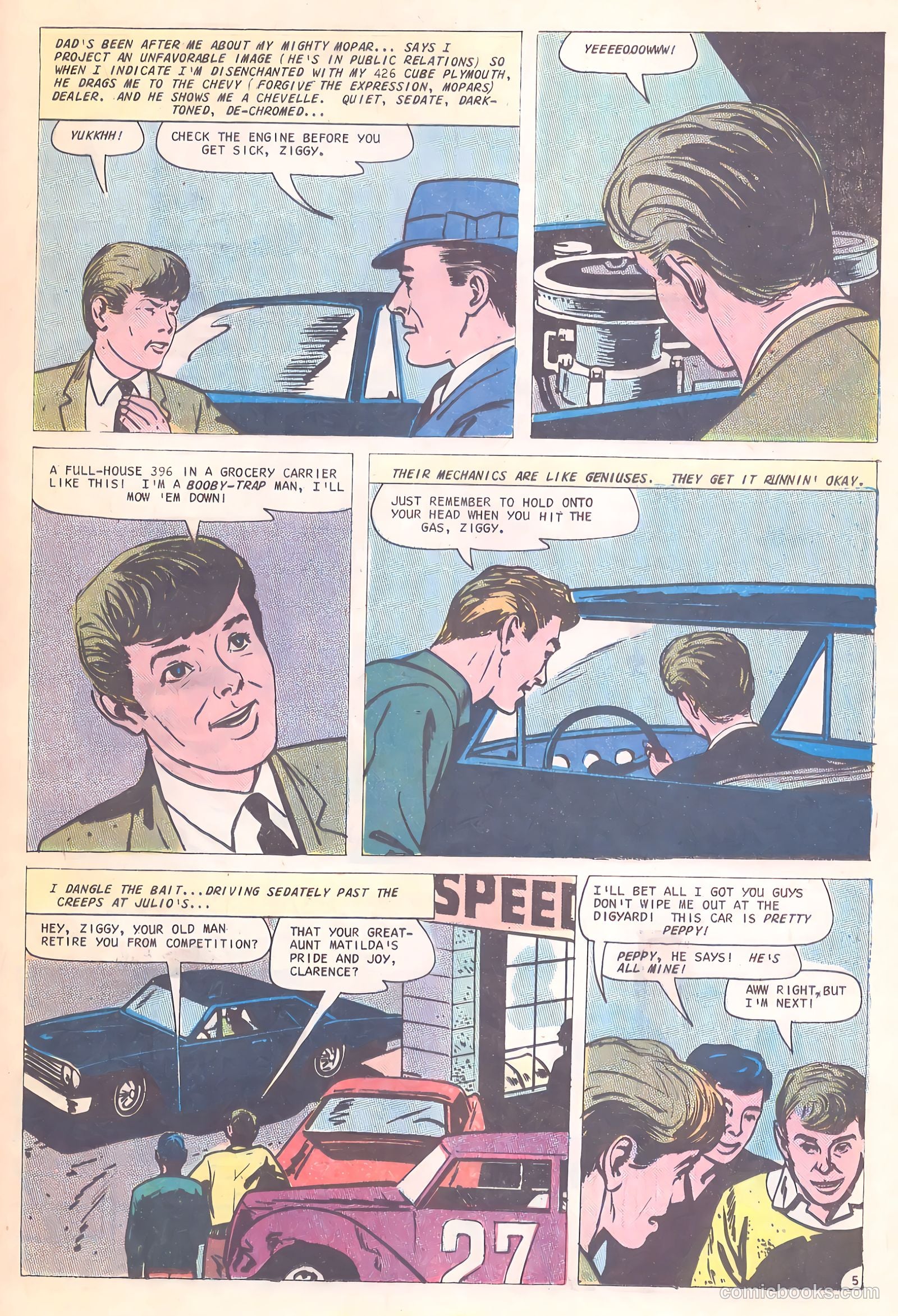 Hot Rod Racers #15 — page 21 of 36