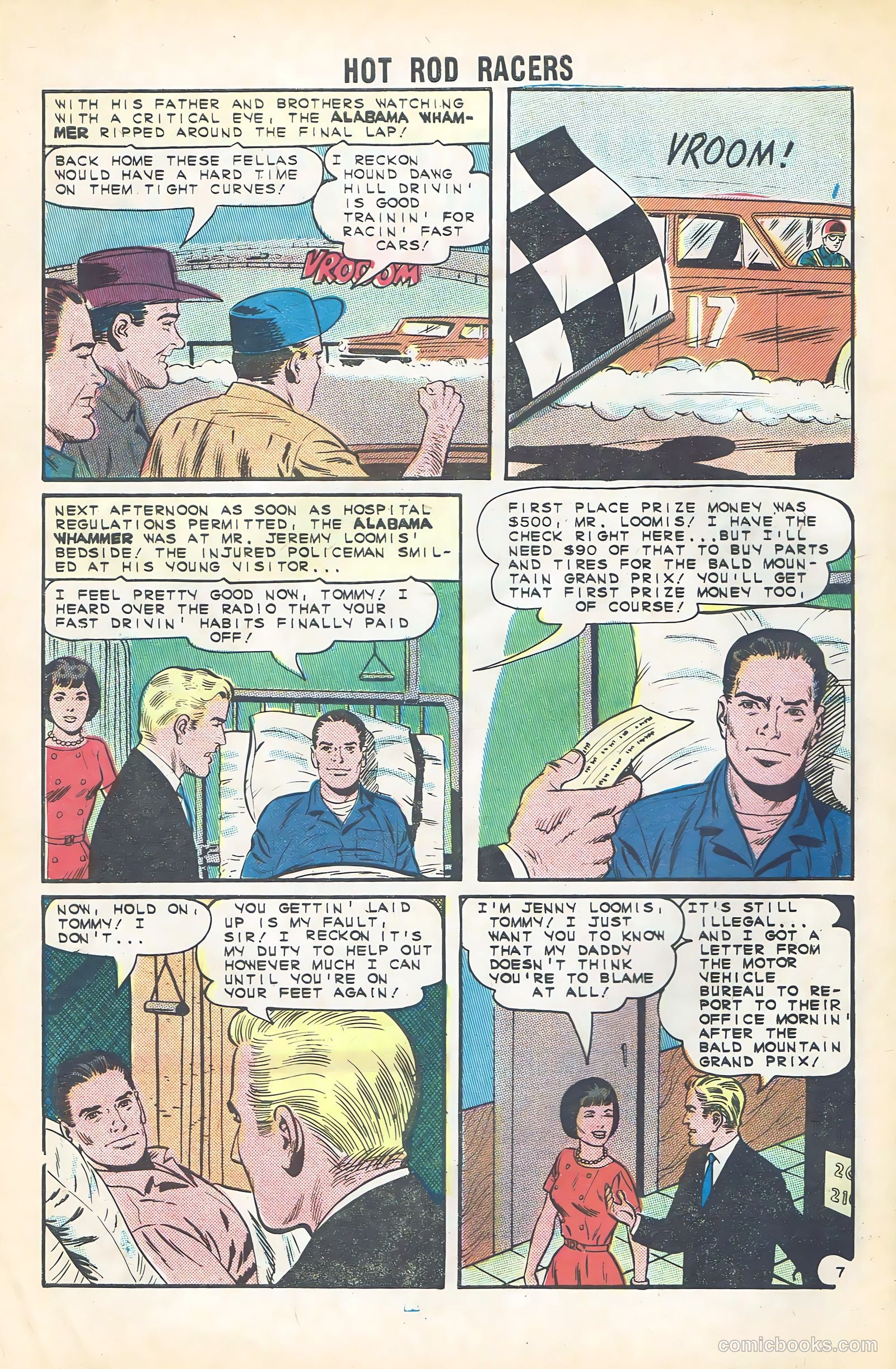 Hot Rod Racers #3 — page 32 of 36