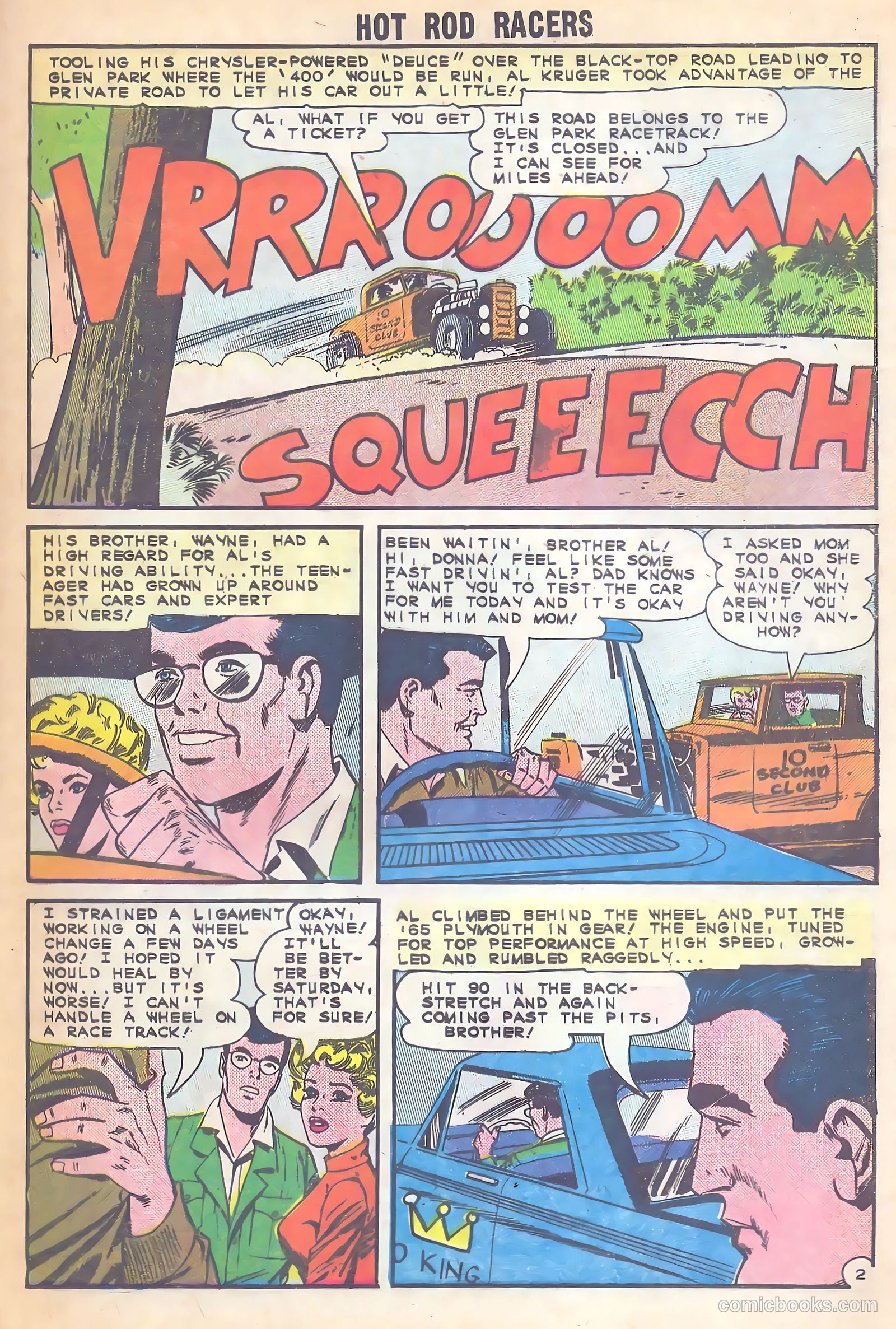 Hot Rod Racers #4 — page 22 of 37
