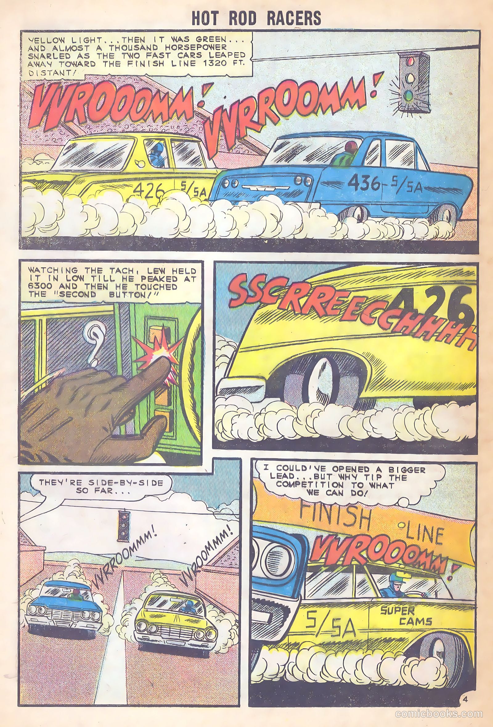 Hot Rod Racers #4 — page 33 of 37