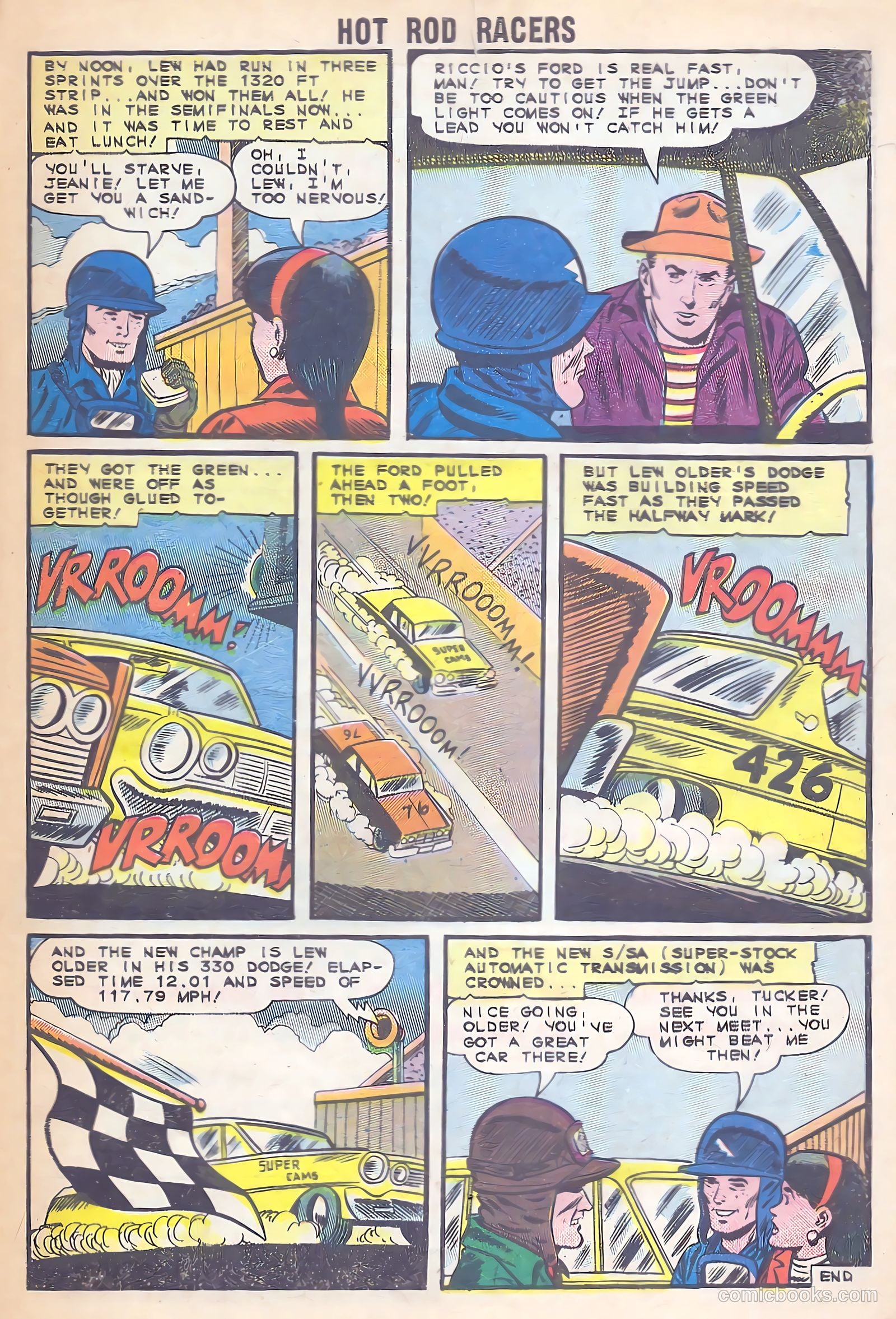 Hot Rod Racers #4 — page 34 of 37