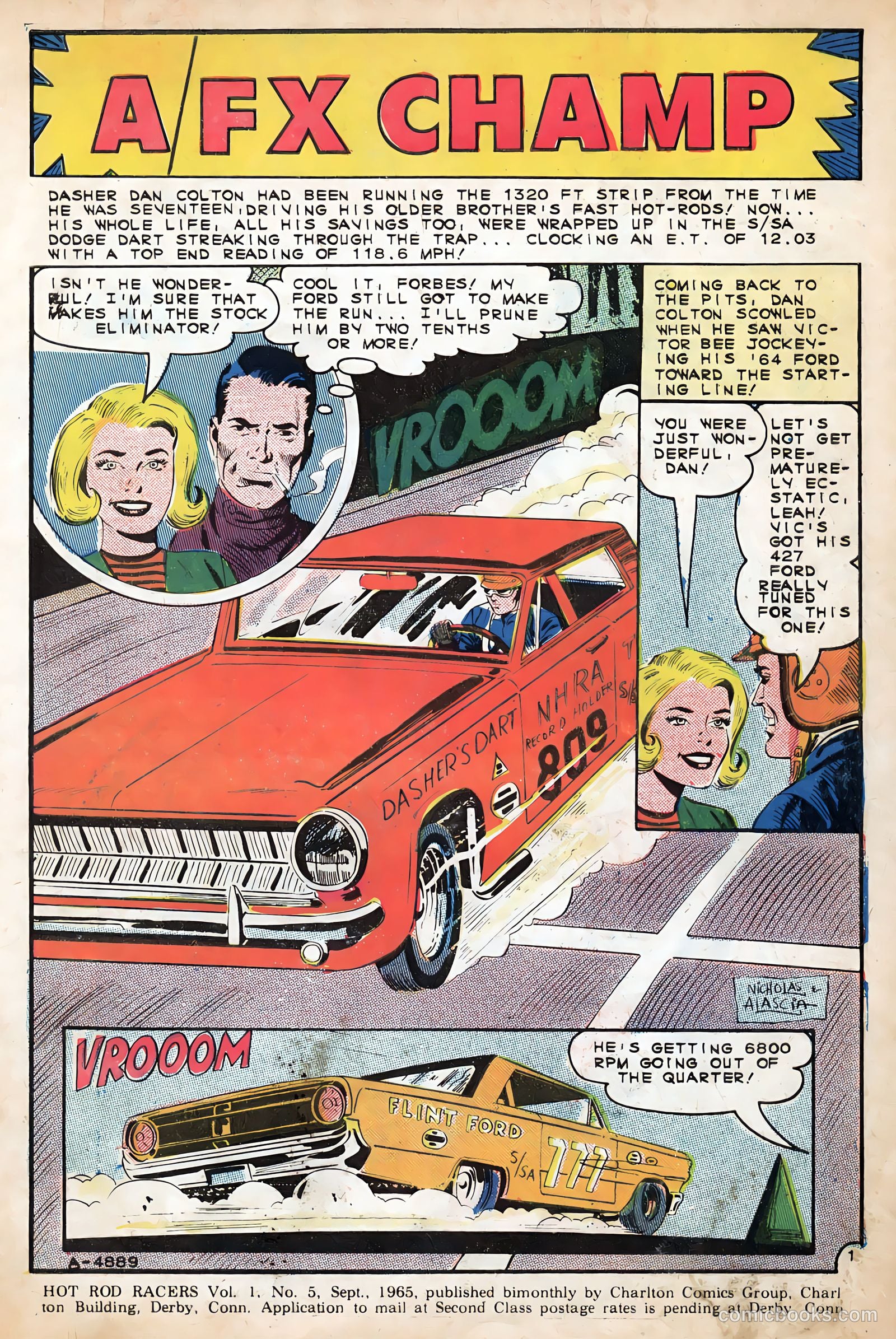 Hot Rod Racers #5 — page 3 of 37