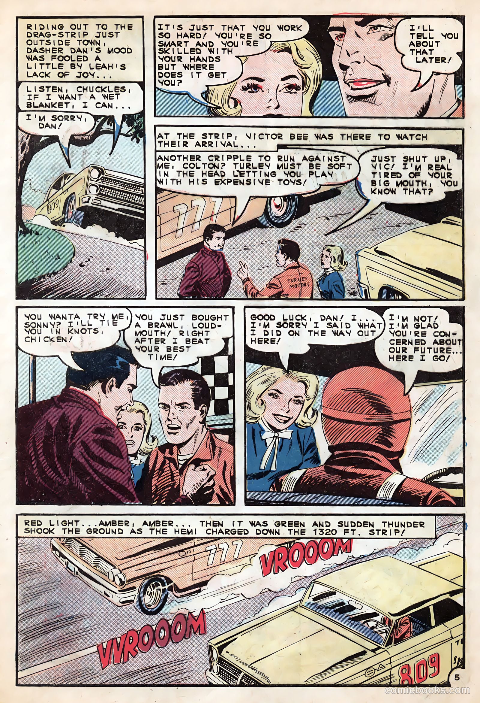 Hot Rod Racers #5 — page 9 of 37