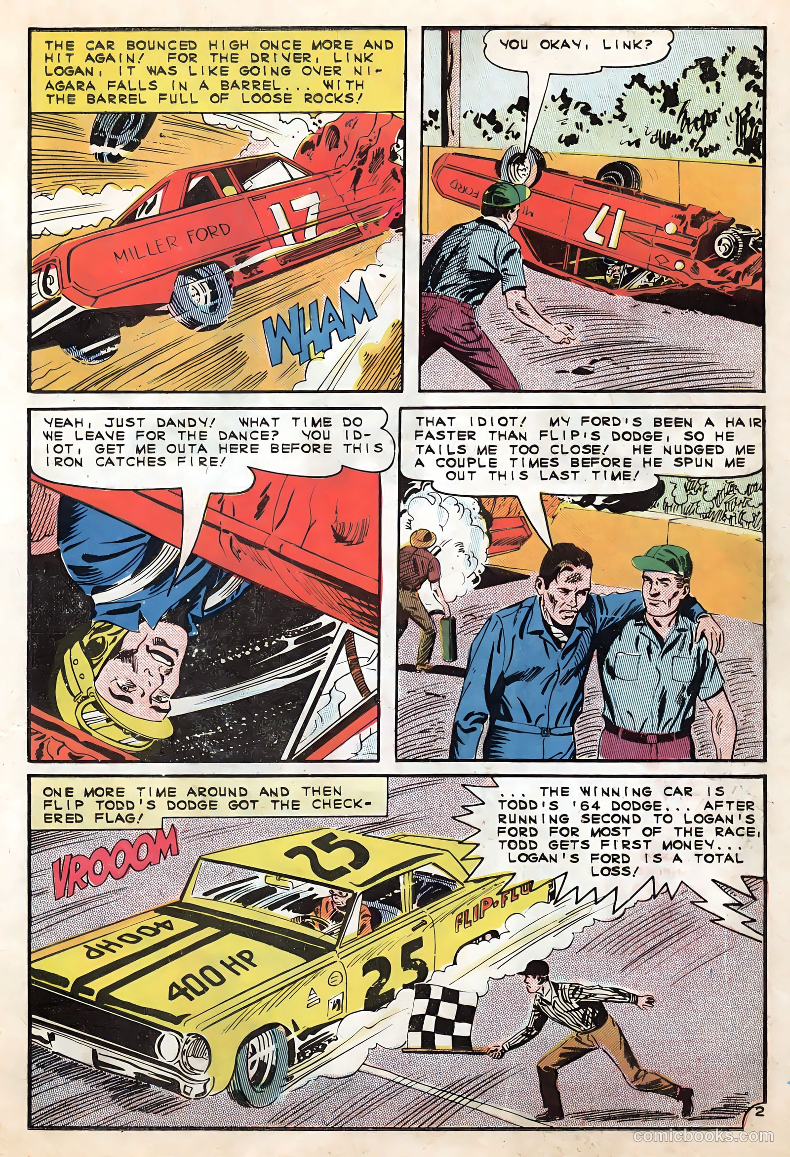 Hot Rod Racers #5 — page 19 of 37