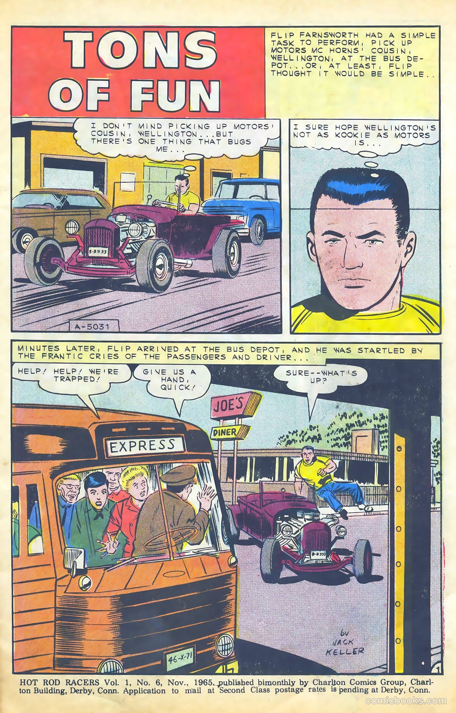 Hot Rod Racers #6 — page 3 of 36