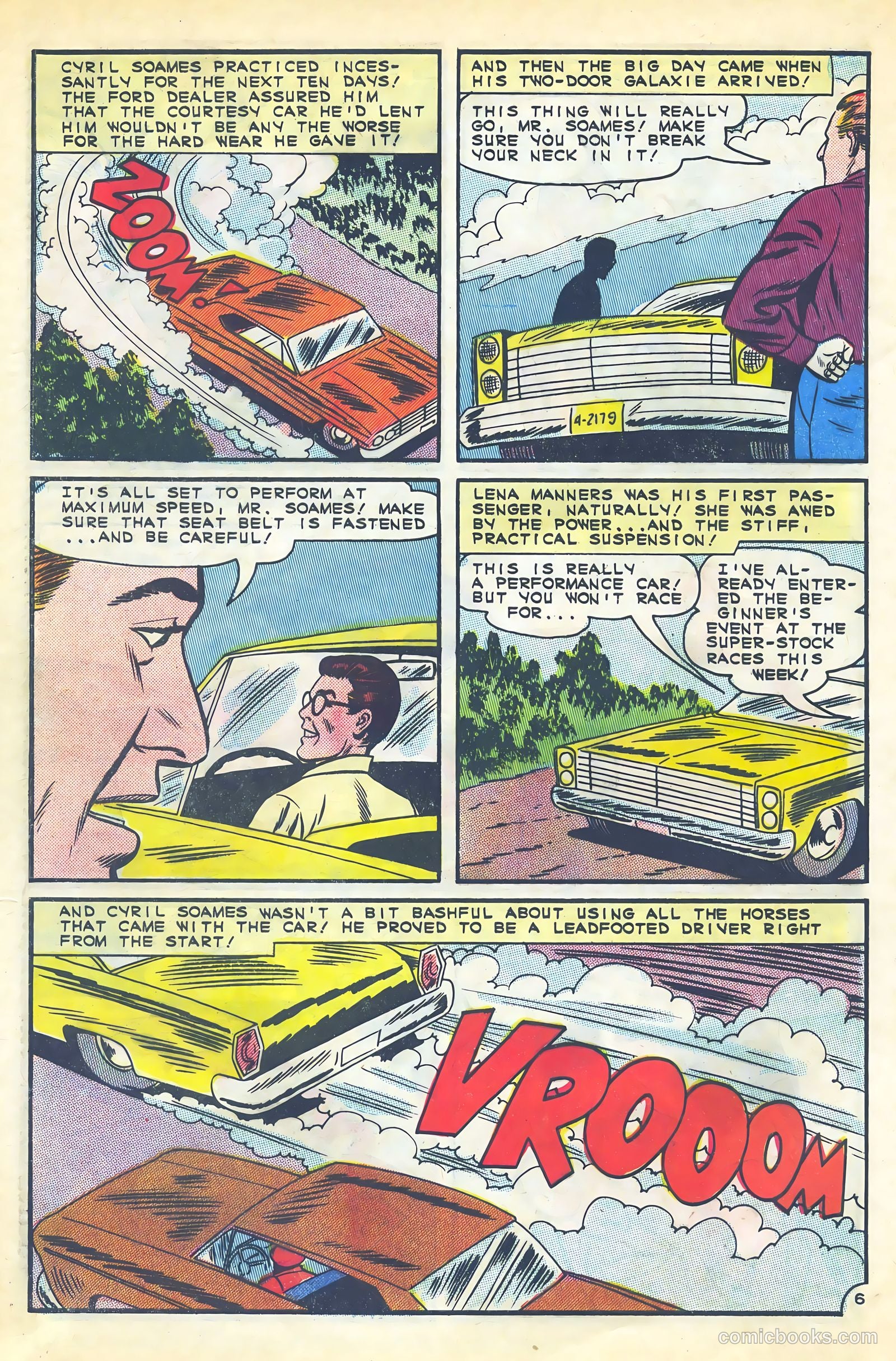 Hot Rod Racers #6 — page 32 of 36