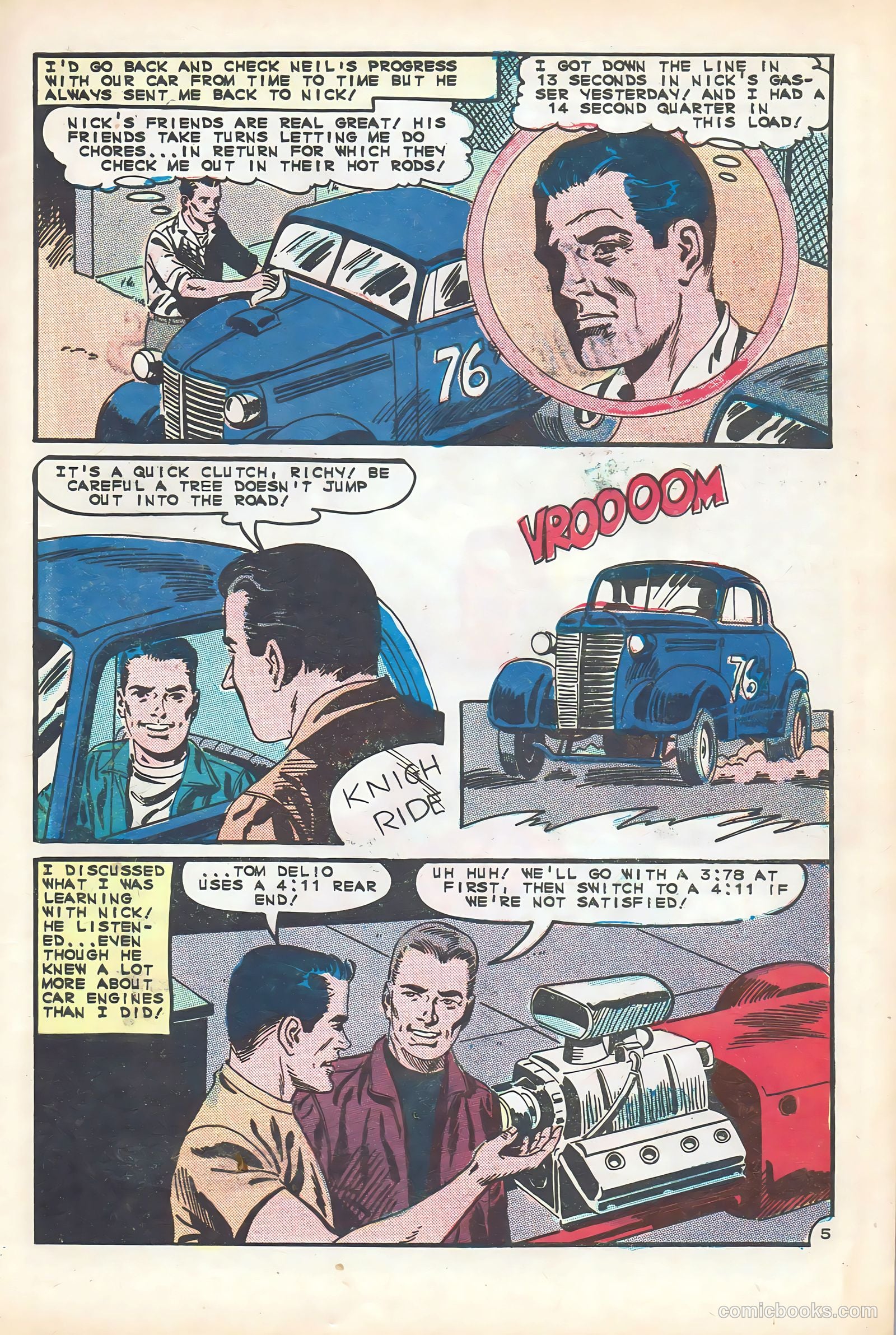 Hot Rod Racers #7 — page 9 of 36
