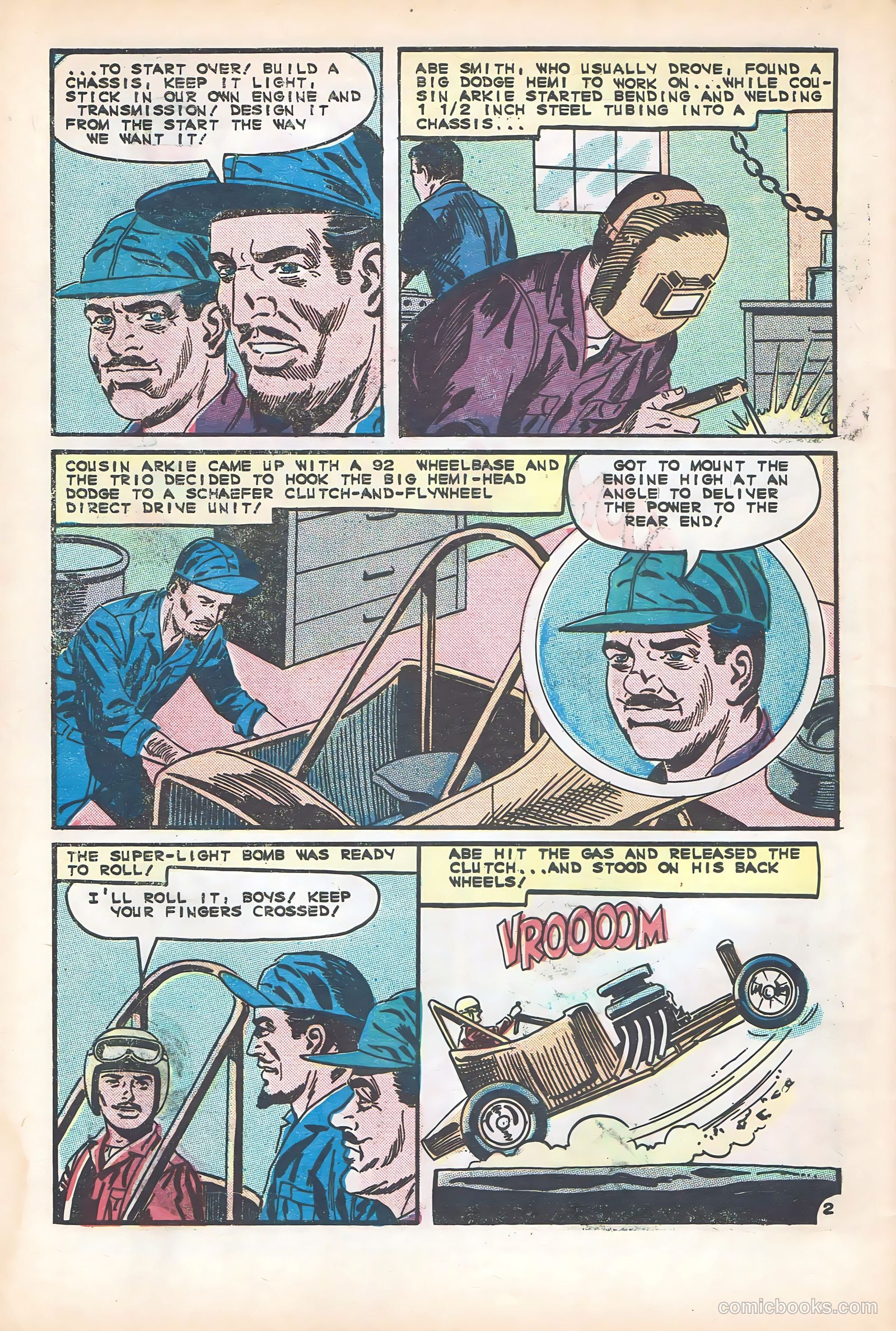 Hot Rod Racers #7 — page 32 of 36