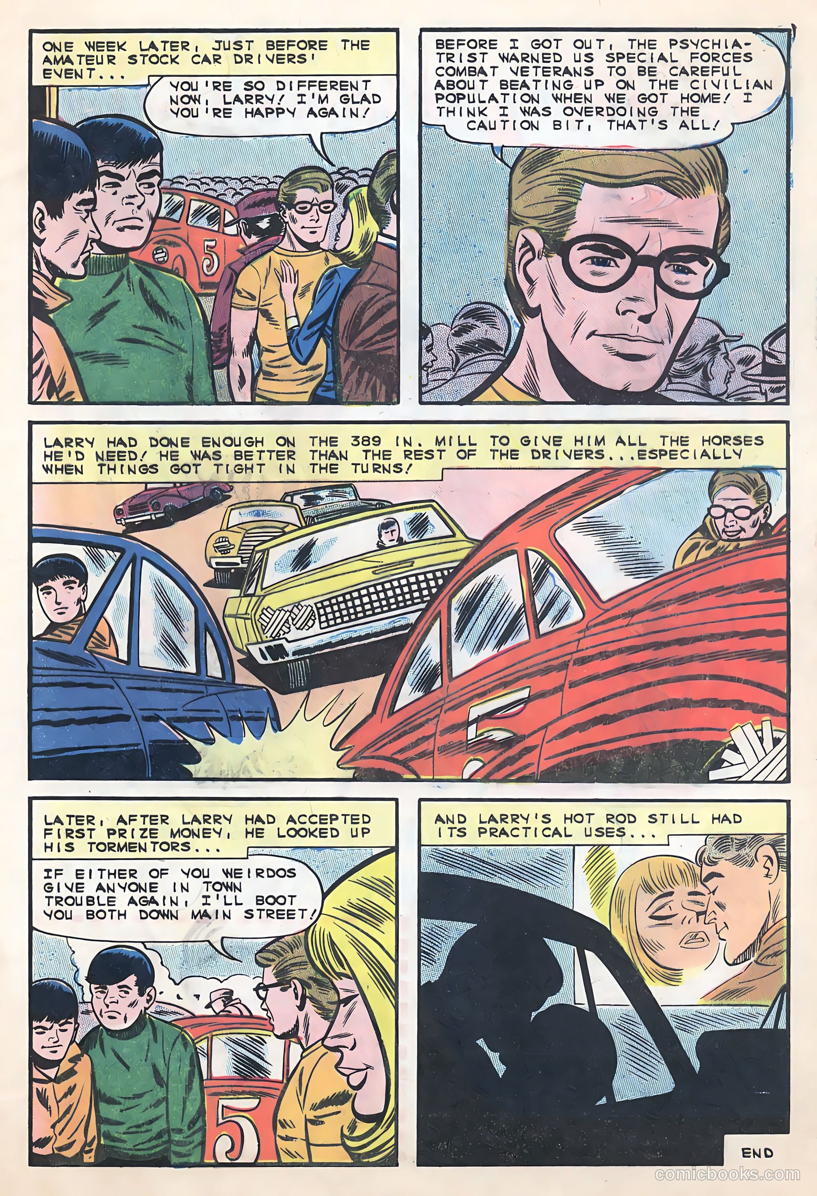 Hot Rod Racers #8 — page 33 of 36
