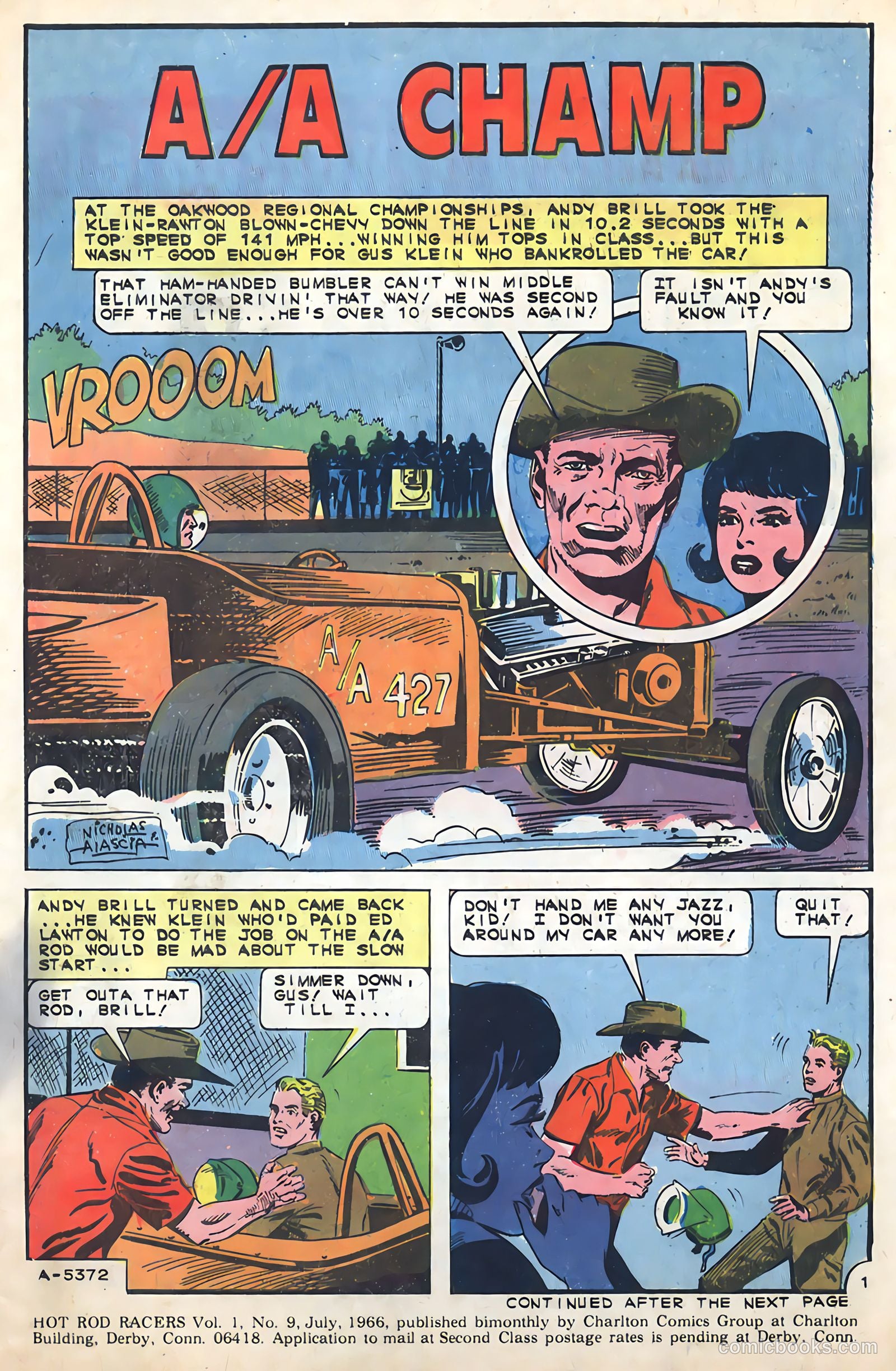 Hot Rod Racers #9 — page 3 of 35