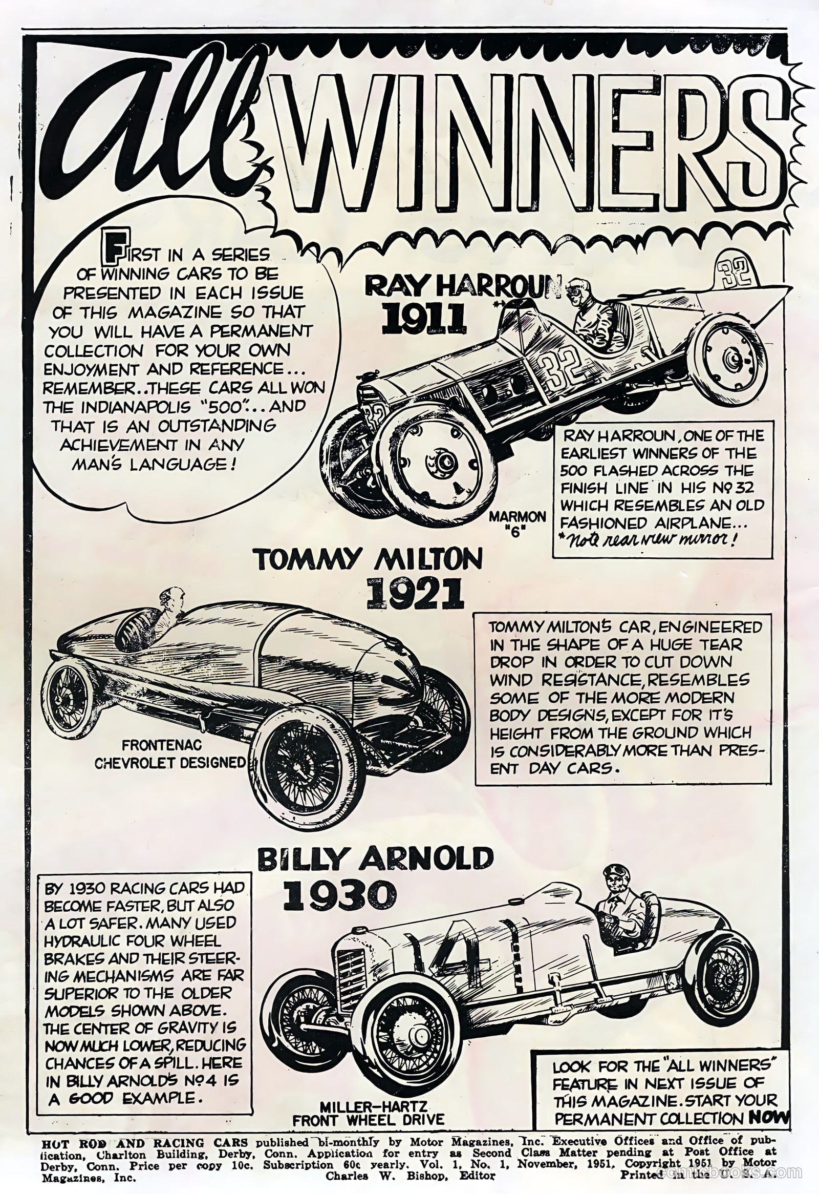 Hot Rods and Racing Cars #1 — page 2 of 36