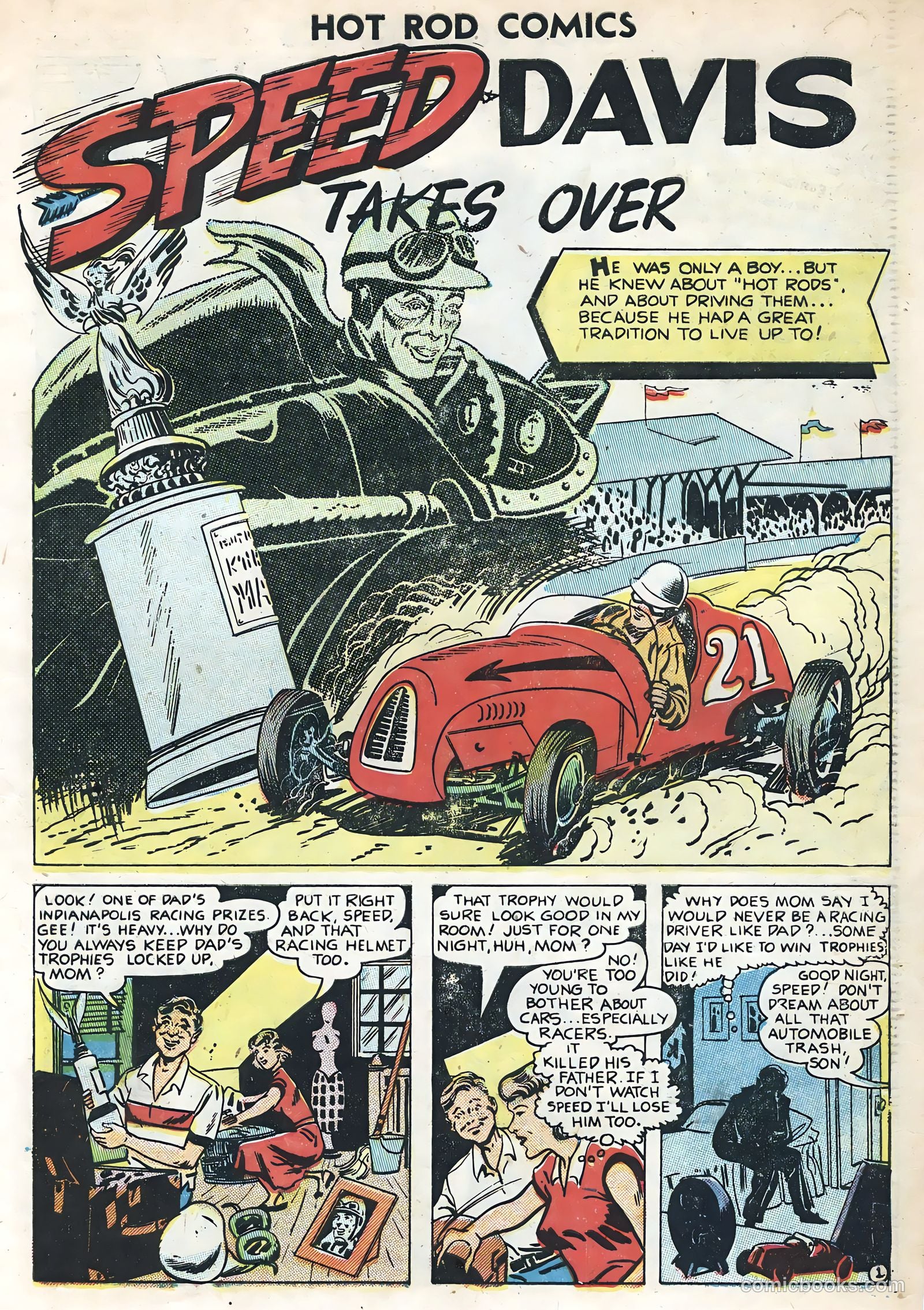 Hot Rods and Racing Cars #1 — page 3 of 36