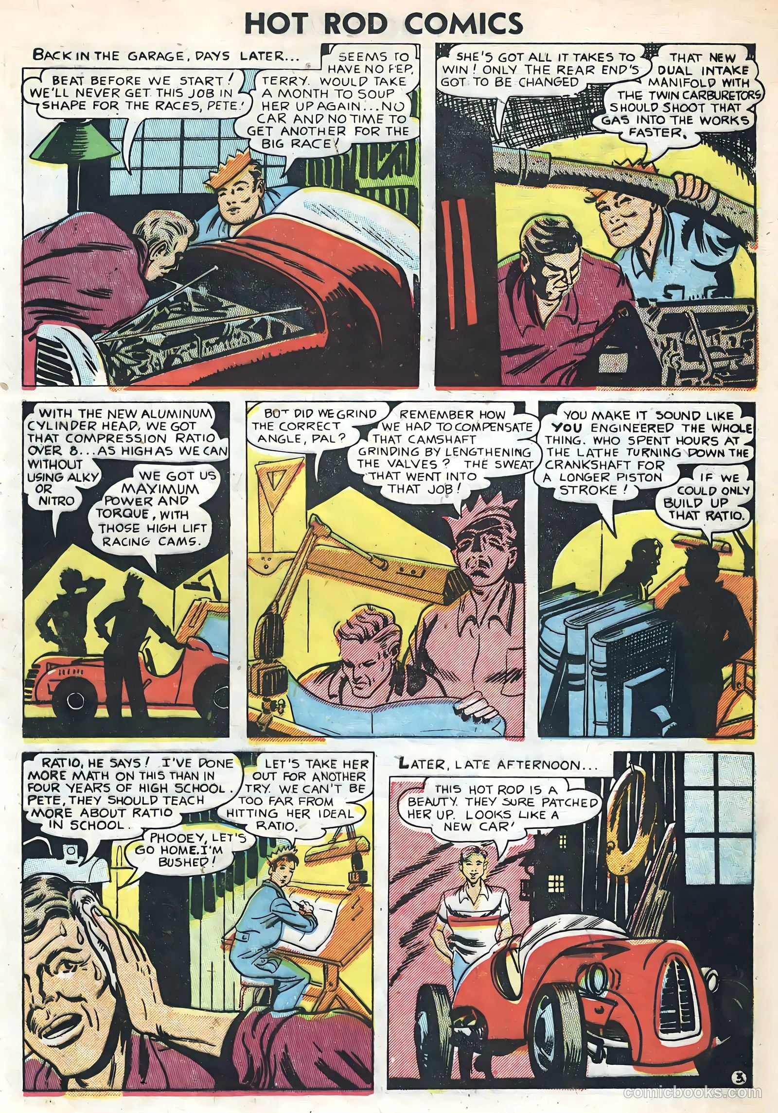 Hot Rods and Racing Cars #1 — page 5 of 36