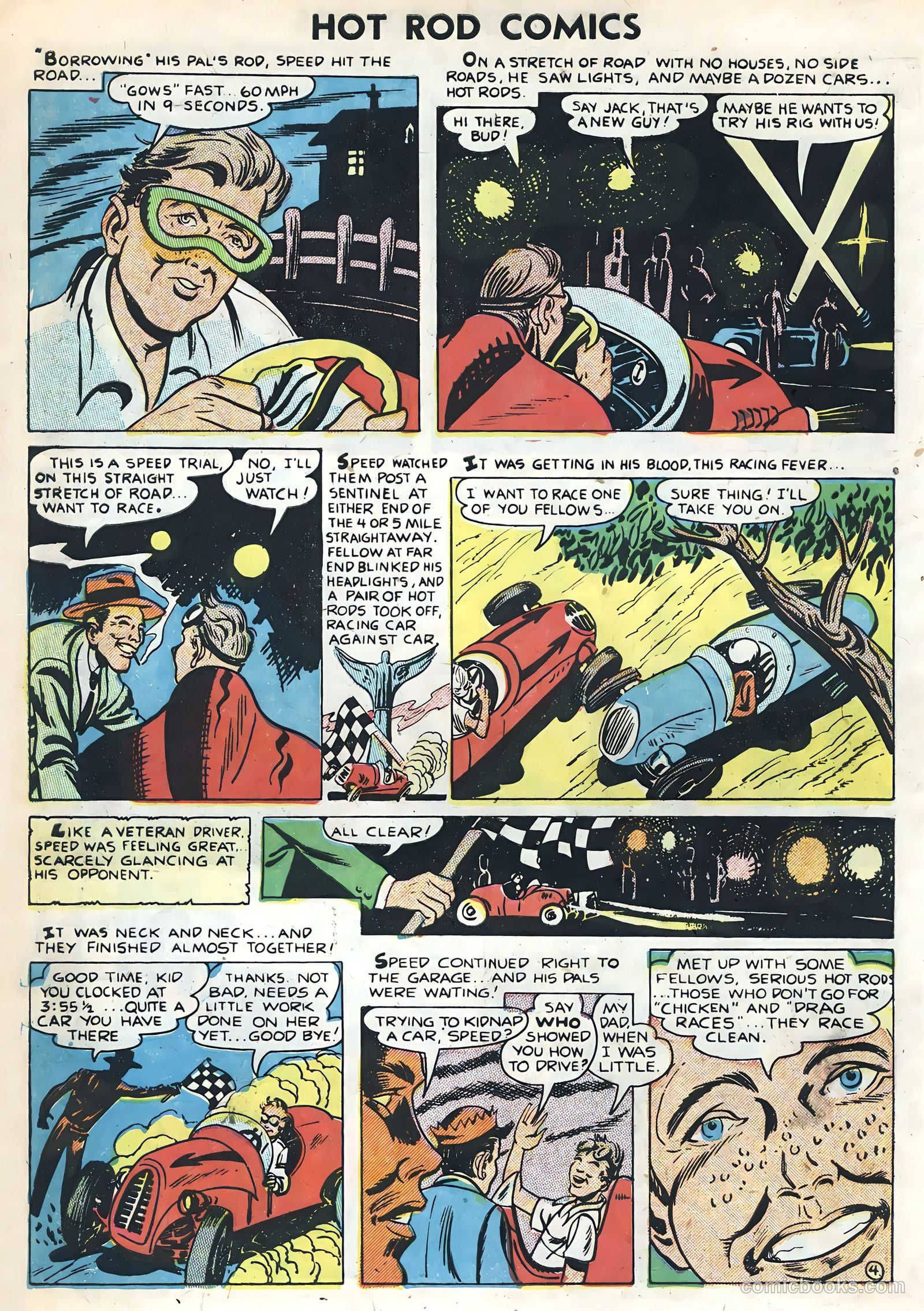Hot Rods and Racing Cars #1 — page 6 of 36
