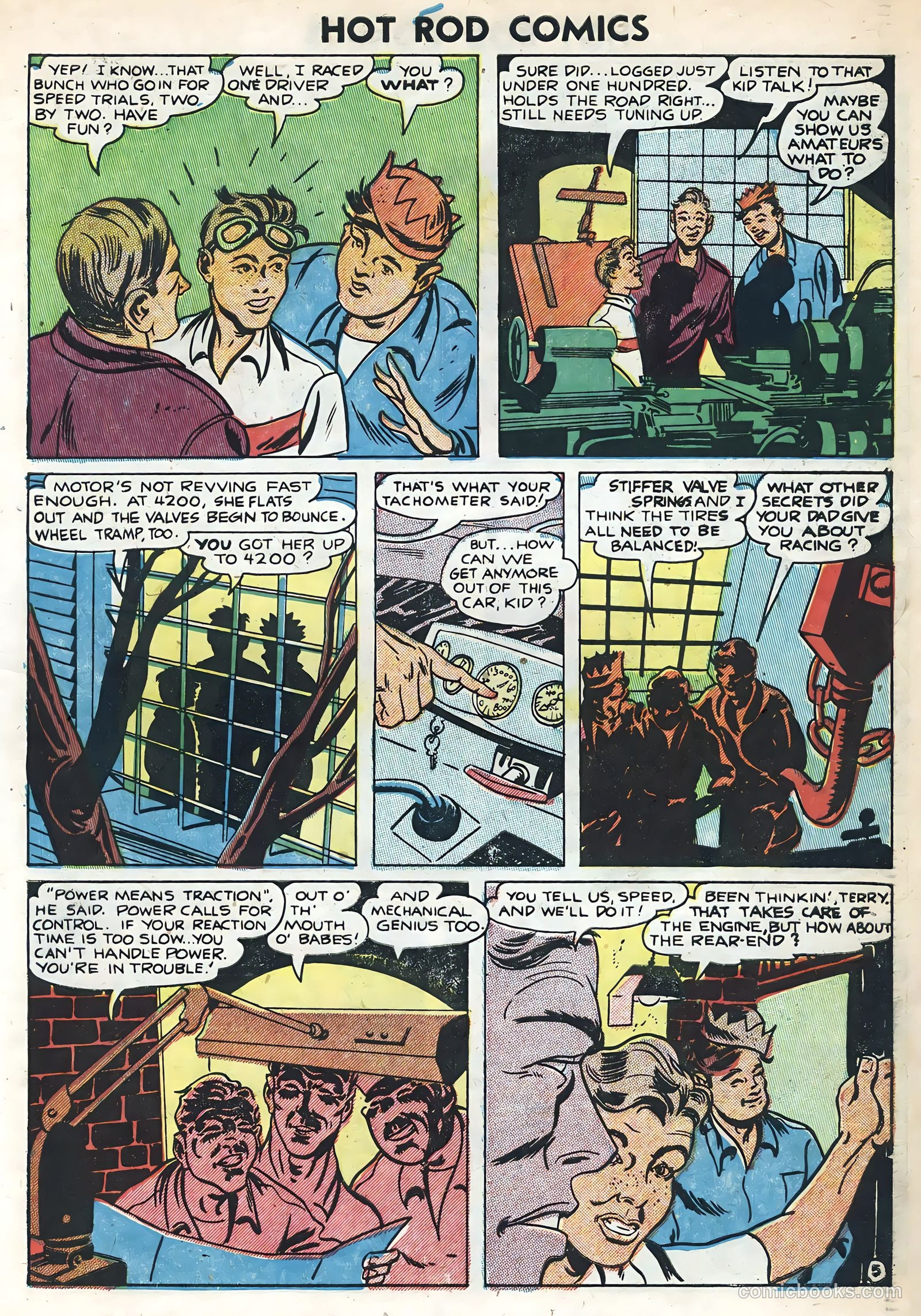 Hot Rods and Racing Cars #1 — page 7 of 36