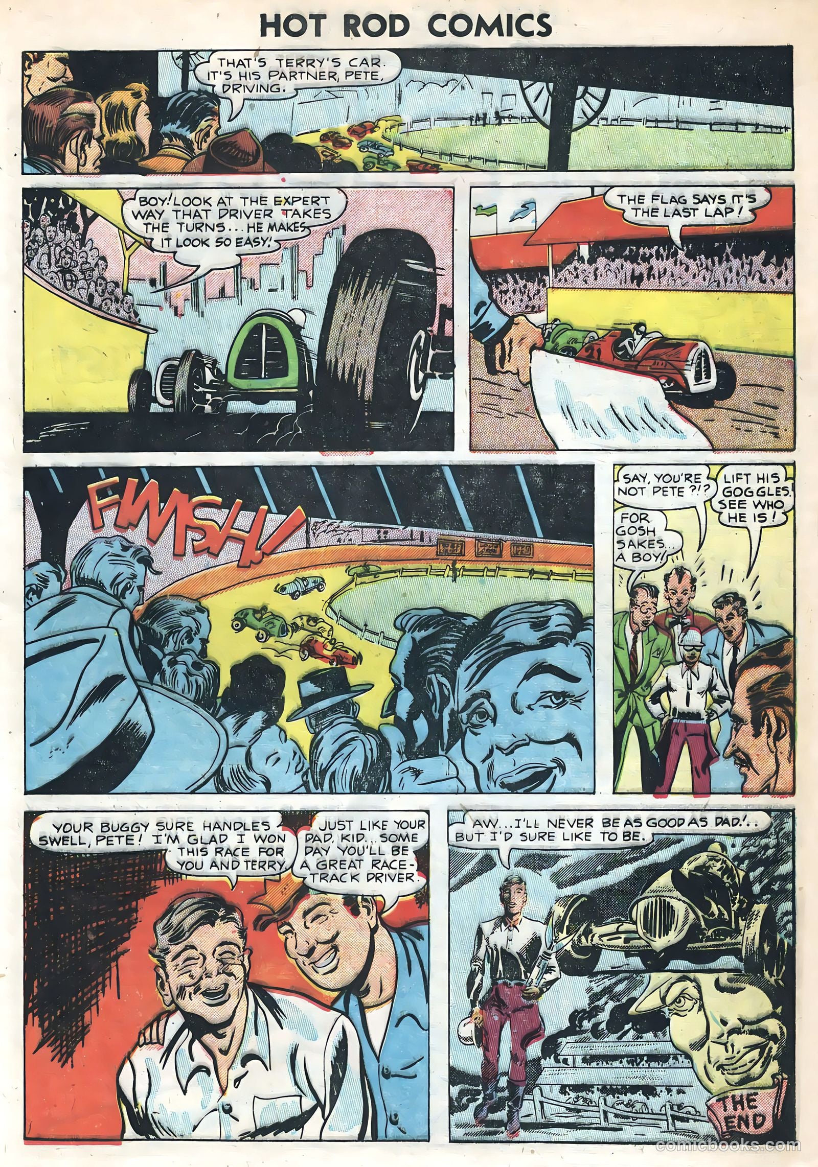 Hot Rods and Racing Cars #1 — page 9 of 36