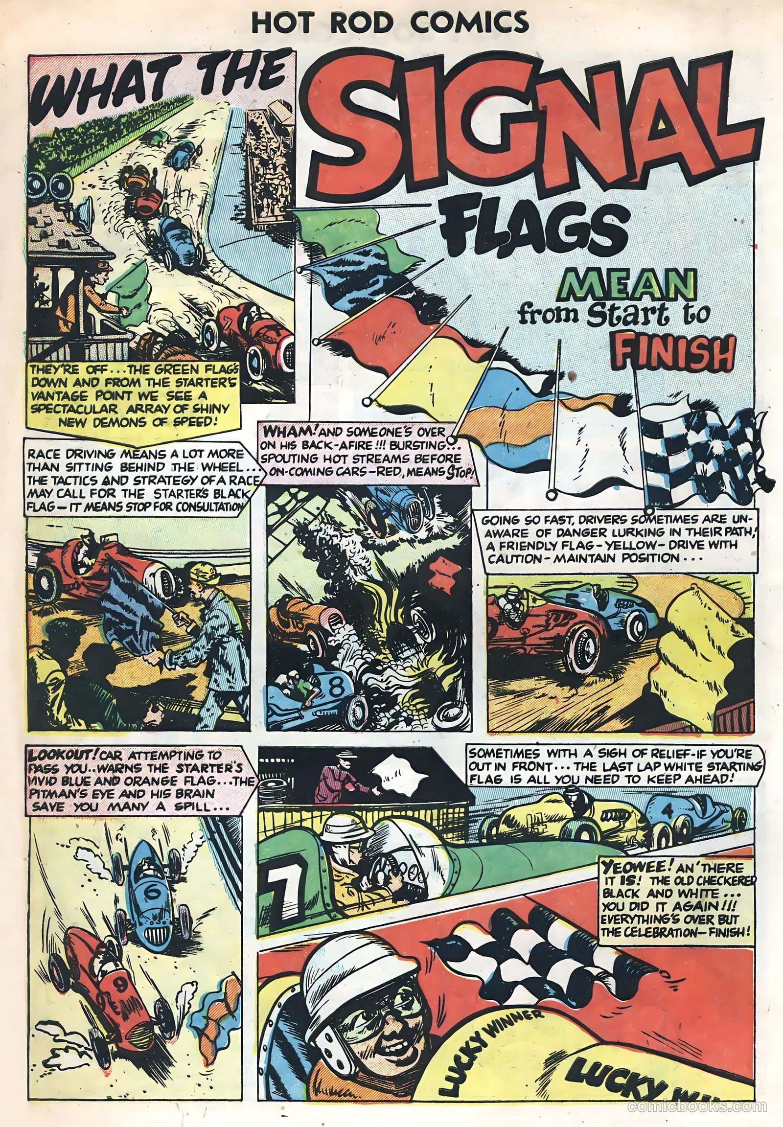 Hot Rods and Racing Cars #1 — page 10 of 36