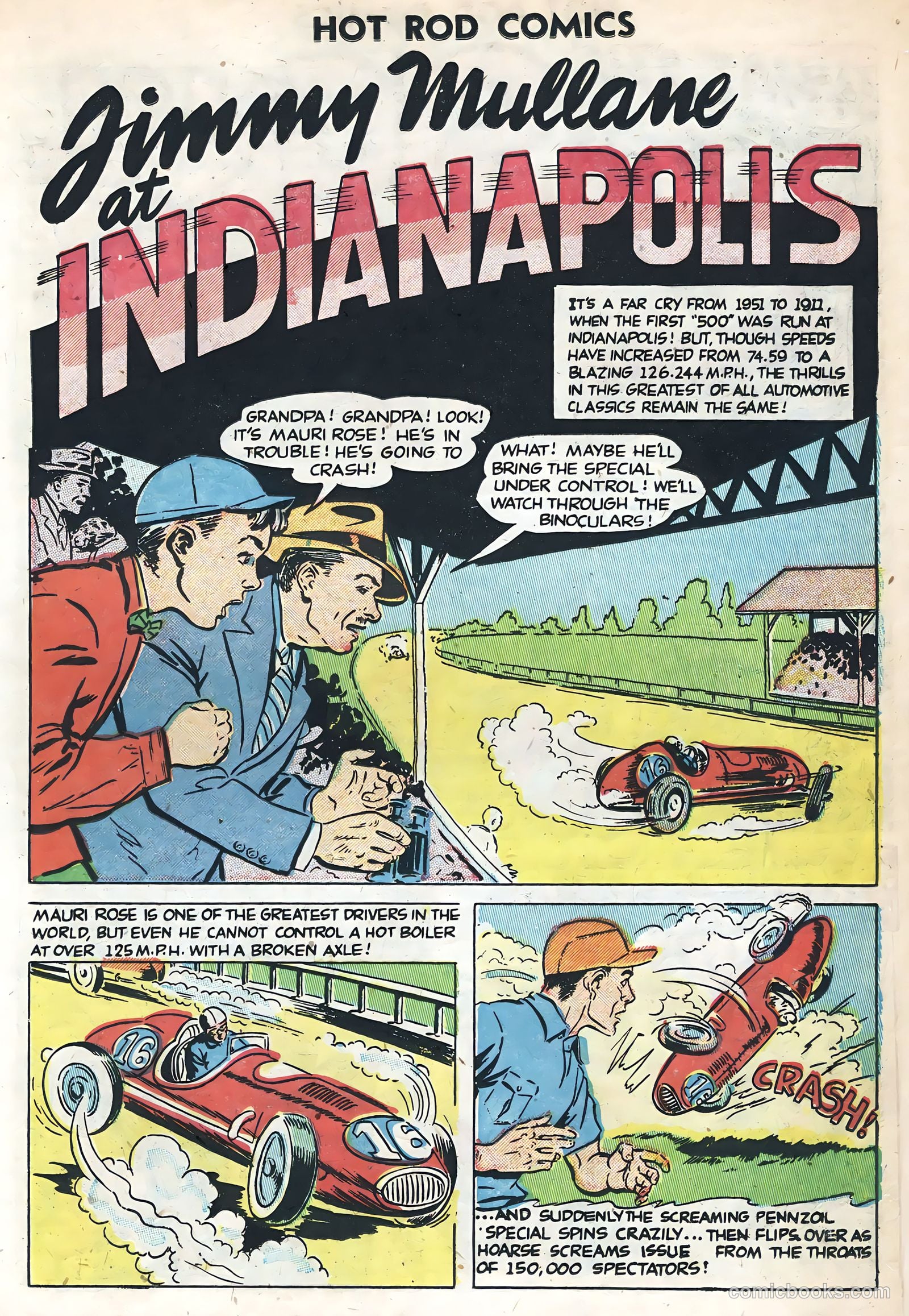 Hot Rods and Racing Cars #1 — page 11 of 36