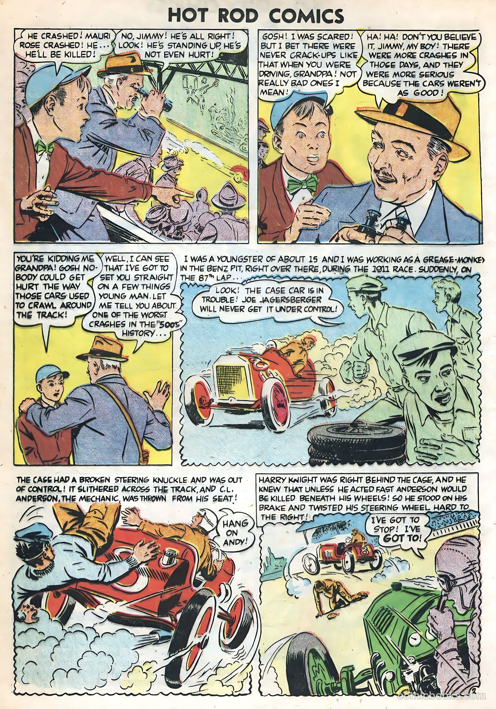 Hot Rods and Racing Cars #1 — page 12 of 36