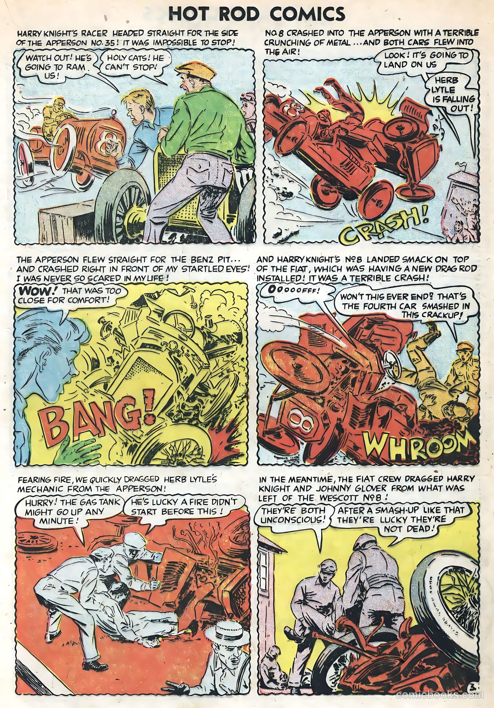 Hot Rods and Racing Cars #1 — page 13 of 36