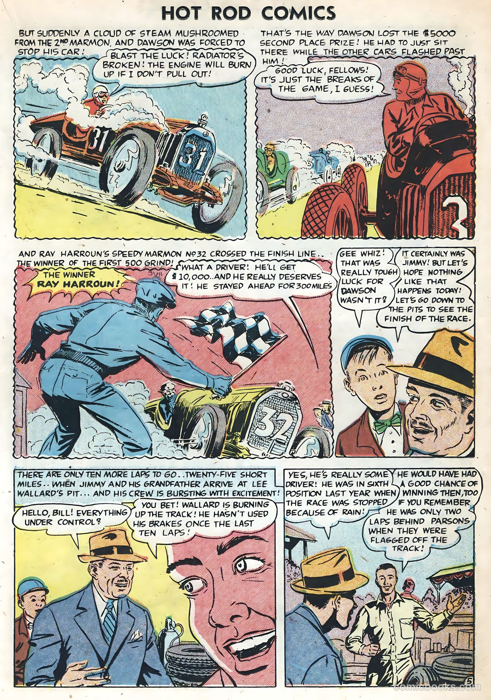 Hot Rods and Racing Cars #1 — page 15 of 36