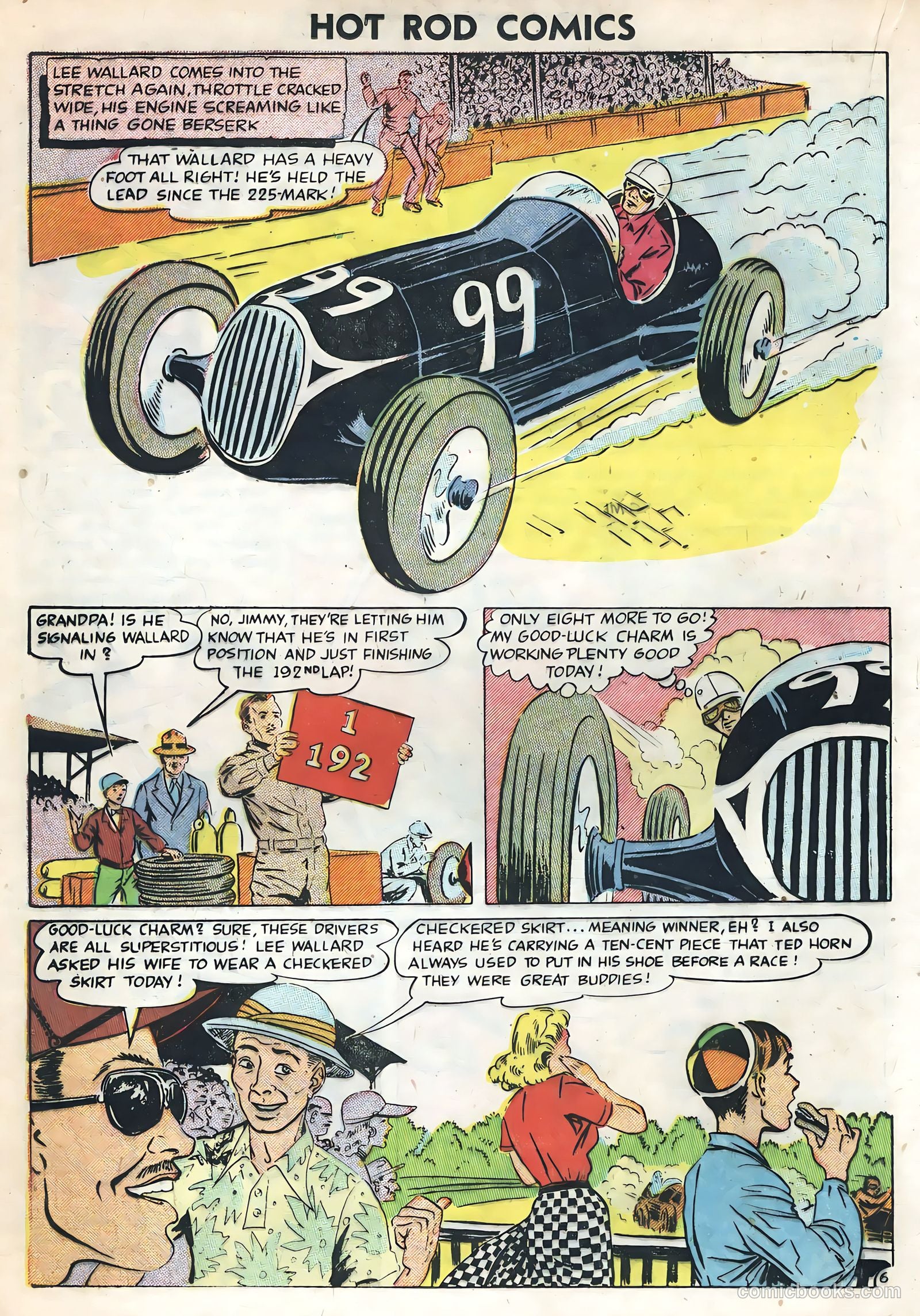 Hot Rods and Racing Cars #1 — page 16 of 36