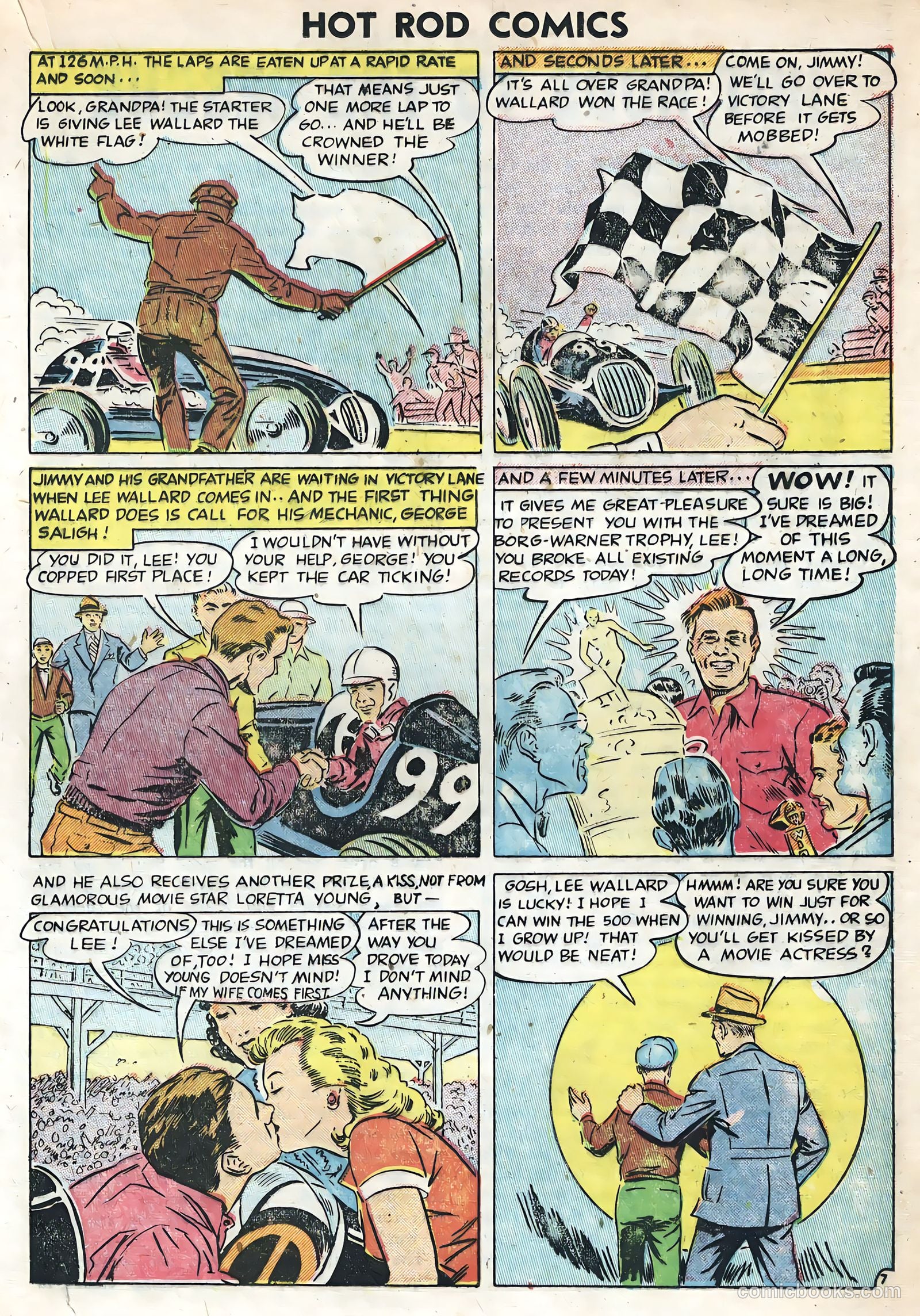 Hot Rods and Racing Cars #1 — page 17 of 36