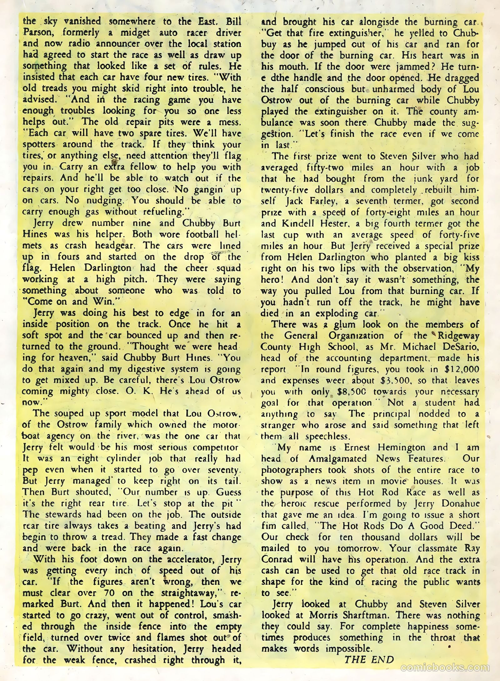Hot Rods and Racing Cars #1 — page 19 of 36