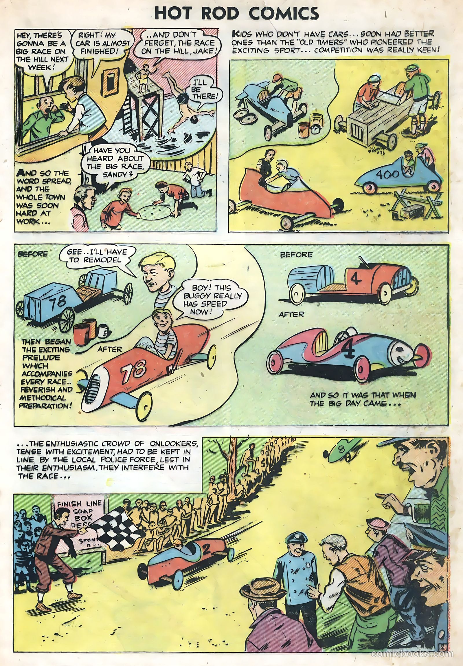 Hot Rods and Racing Cars #1 — page 21 of 36