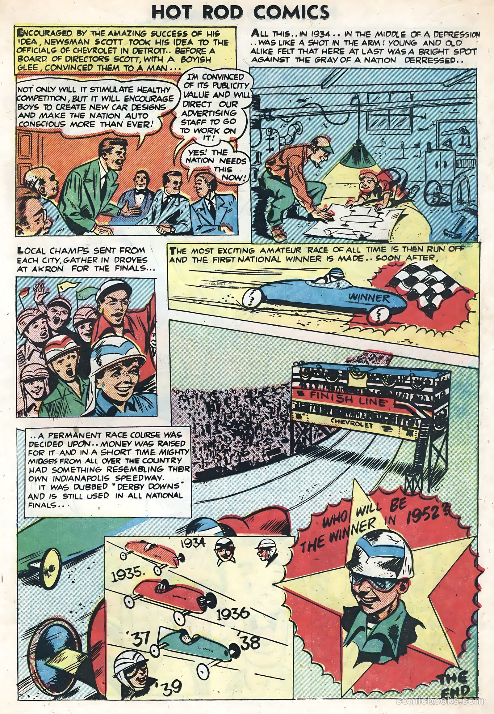 Hot Rods and Racing Cars #1 — page 23 of 36