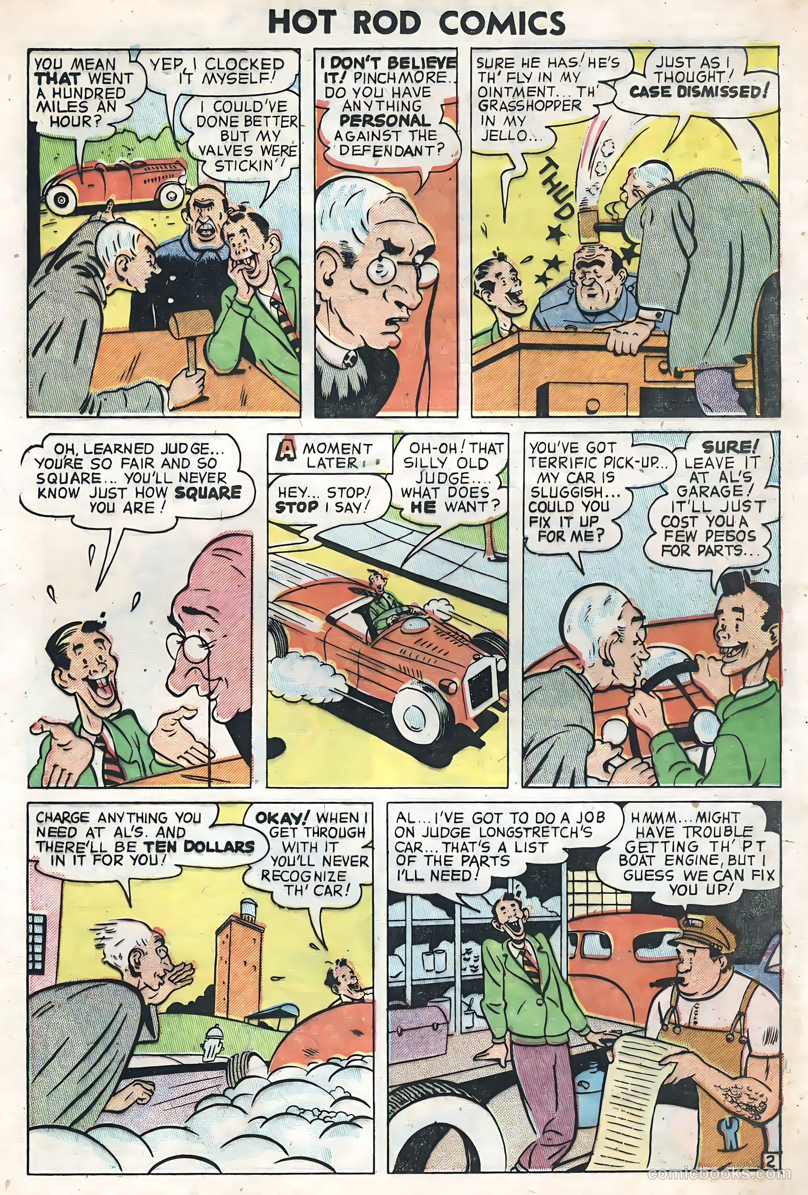 Hot Rods and Racing Cars #1 — page 25 of 36