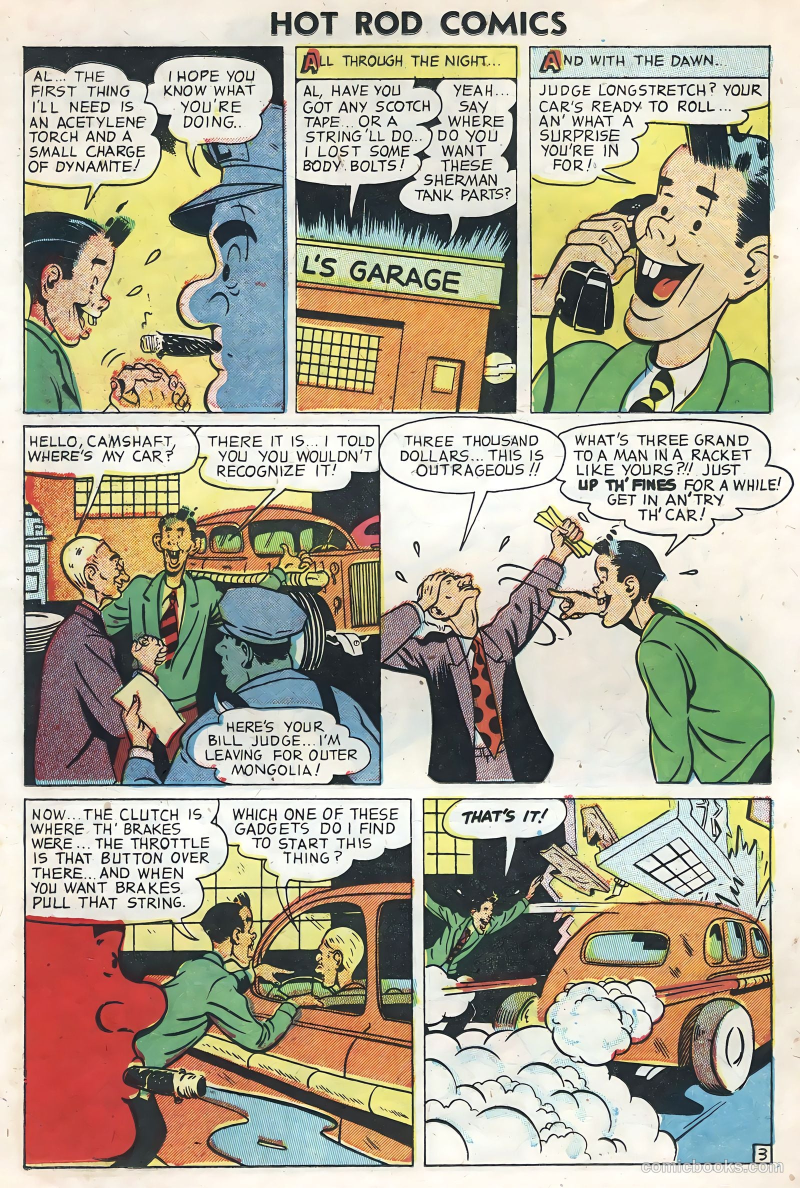 Hot Rods and Racing Cars #1 — page 26 of 36