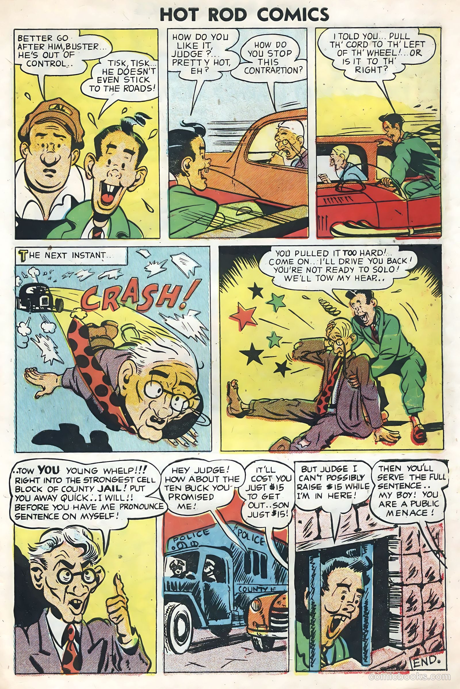 Hot Rods and Racing Cars #1 — page 27 of 36