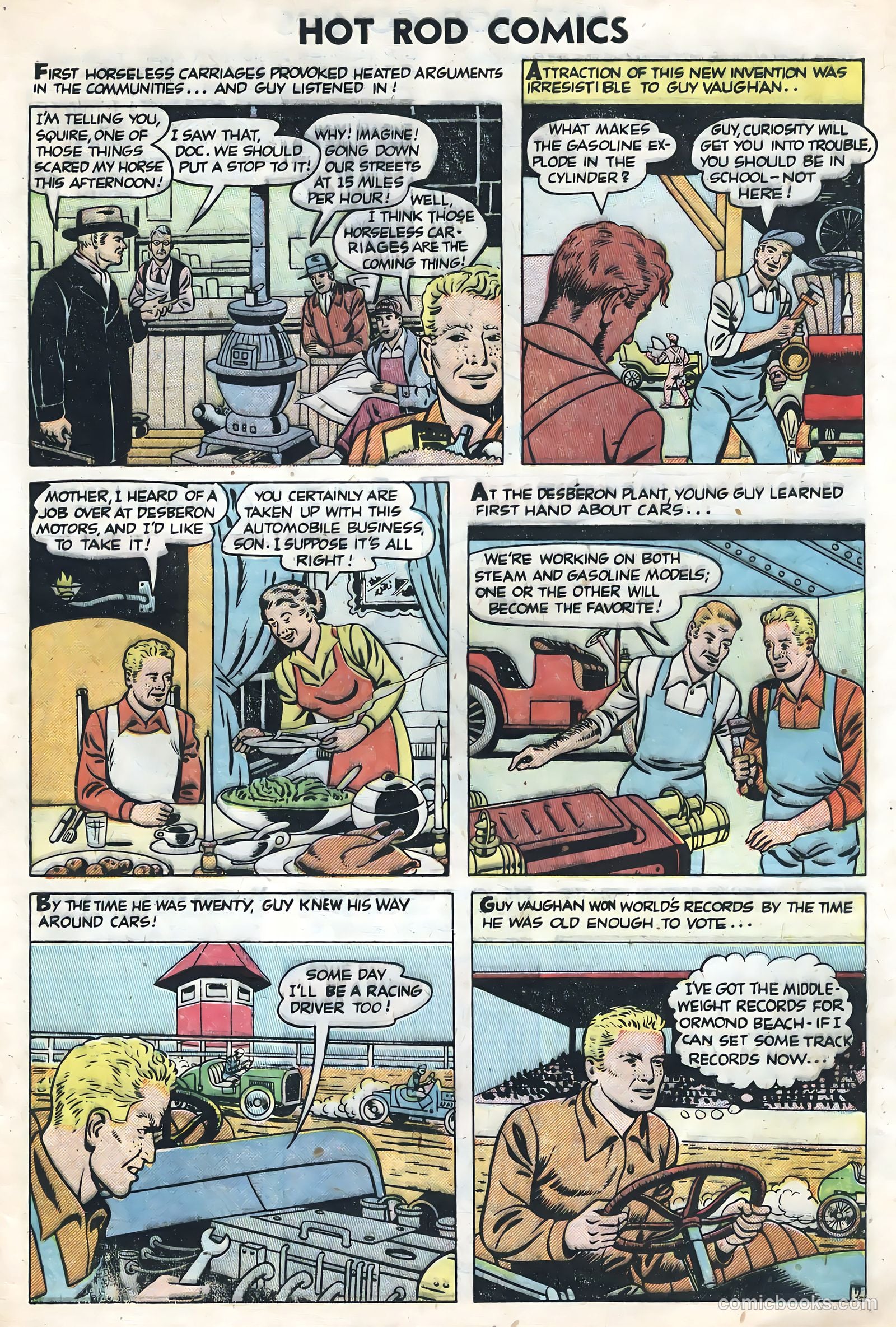 Hot Rods and Racing Cars #1 — page 29 of 36