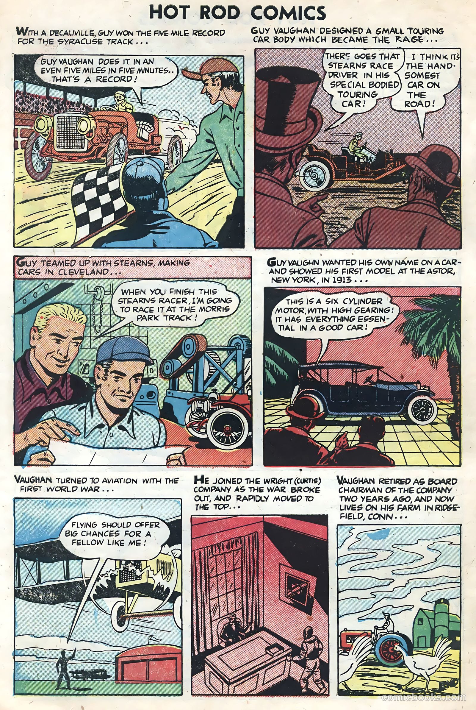 Hot Rods and Racing Cars #1 — page 30 of 36
