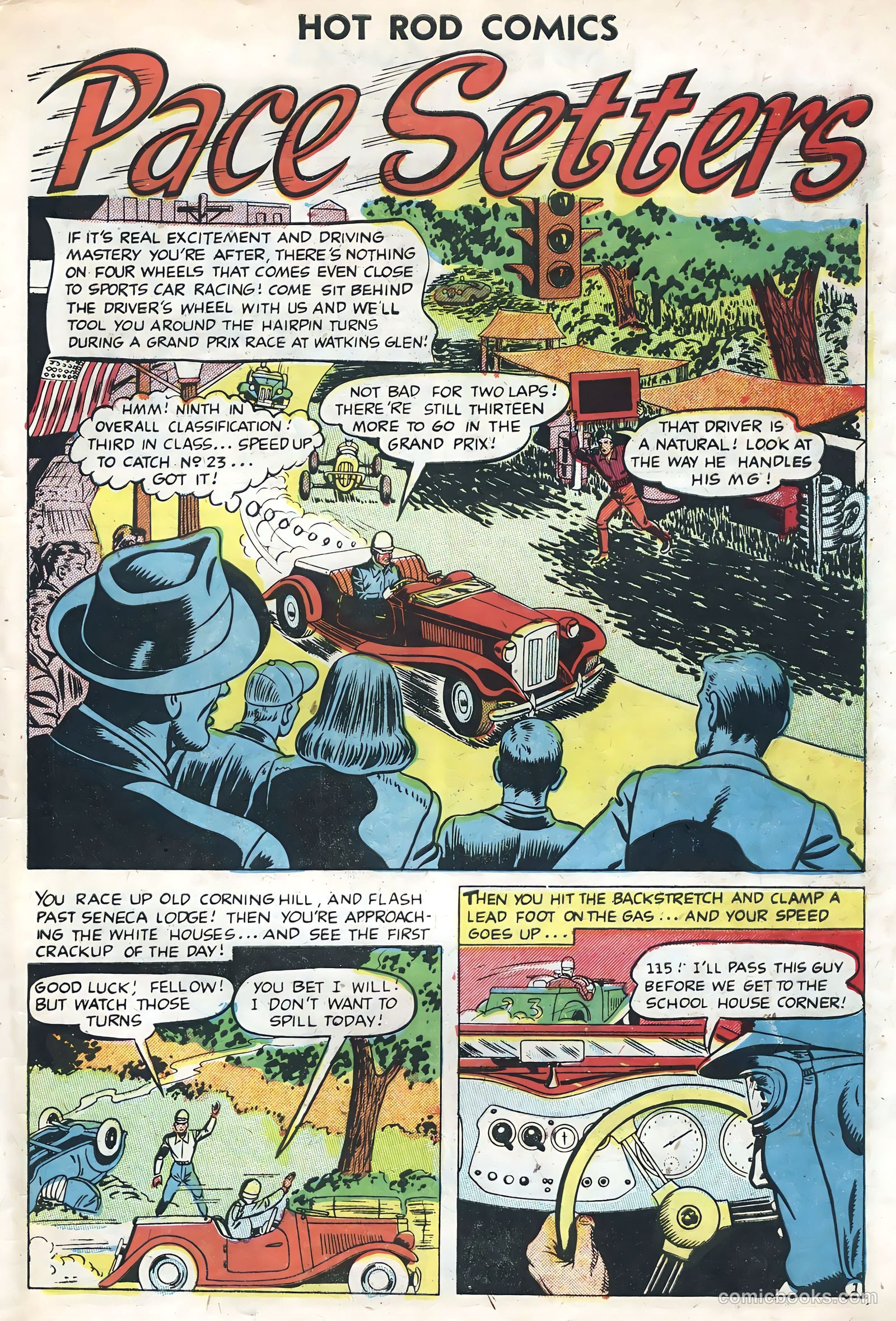 Hot Rods and Racing Cars #1 — page 31 of 36