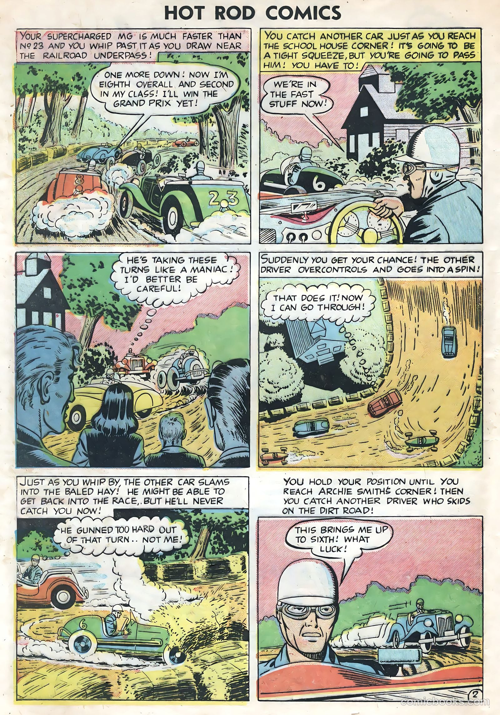 Hot Rods and Racing Cars #1 — page 32 of 36