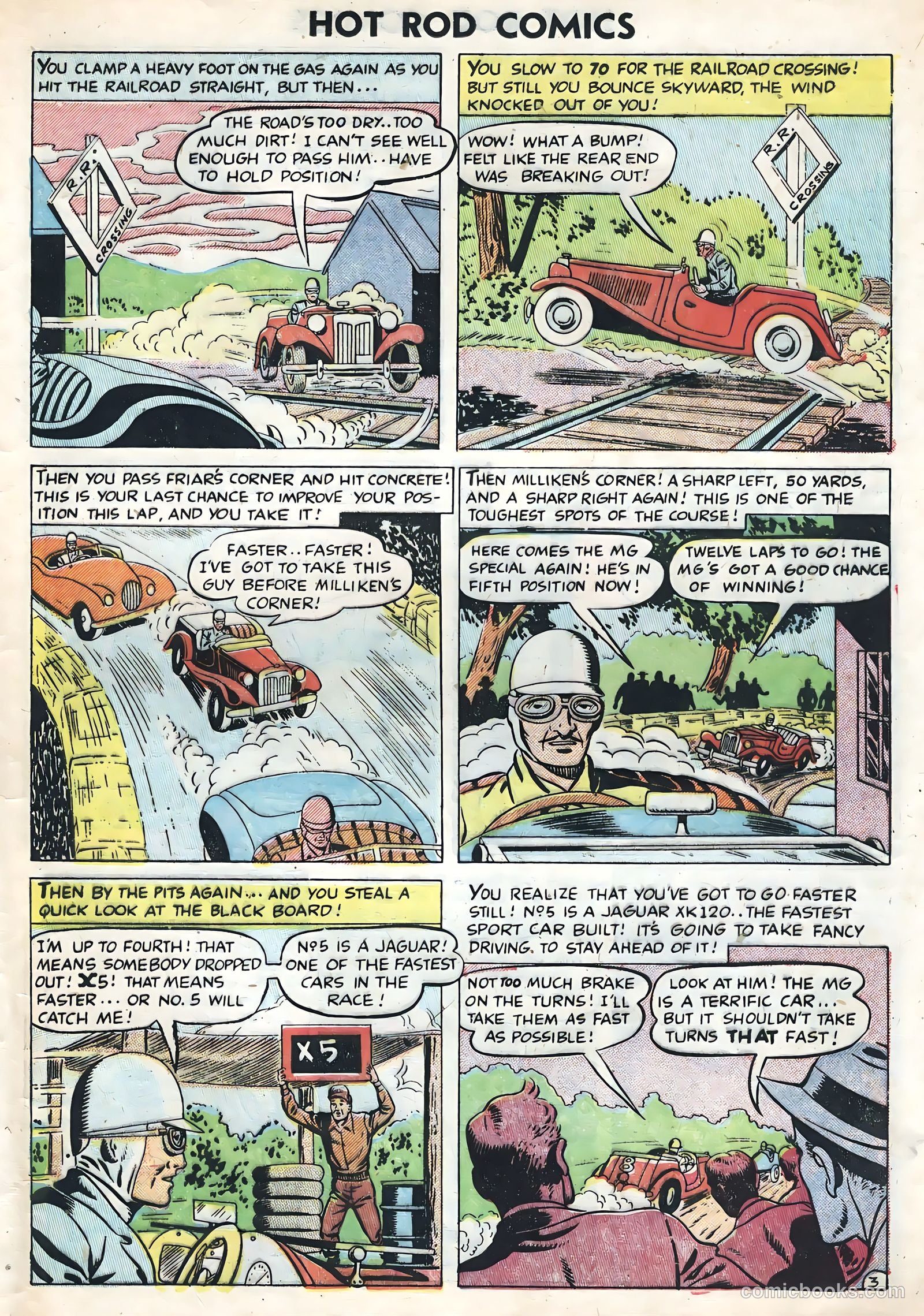 Hot Rods and Racing Cars #1 — page 33 of 36