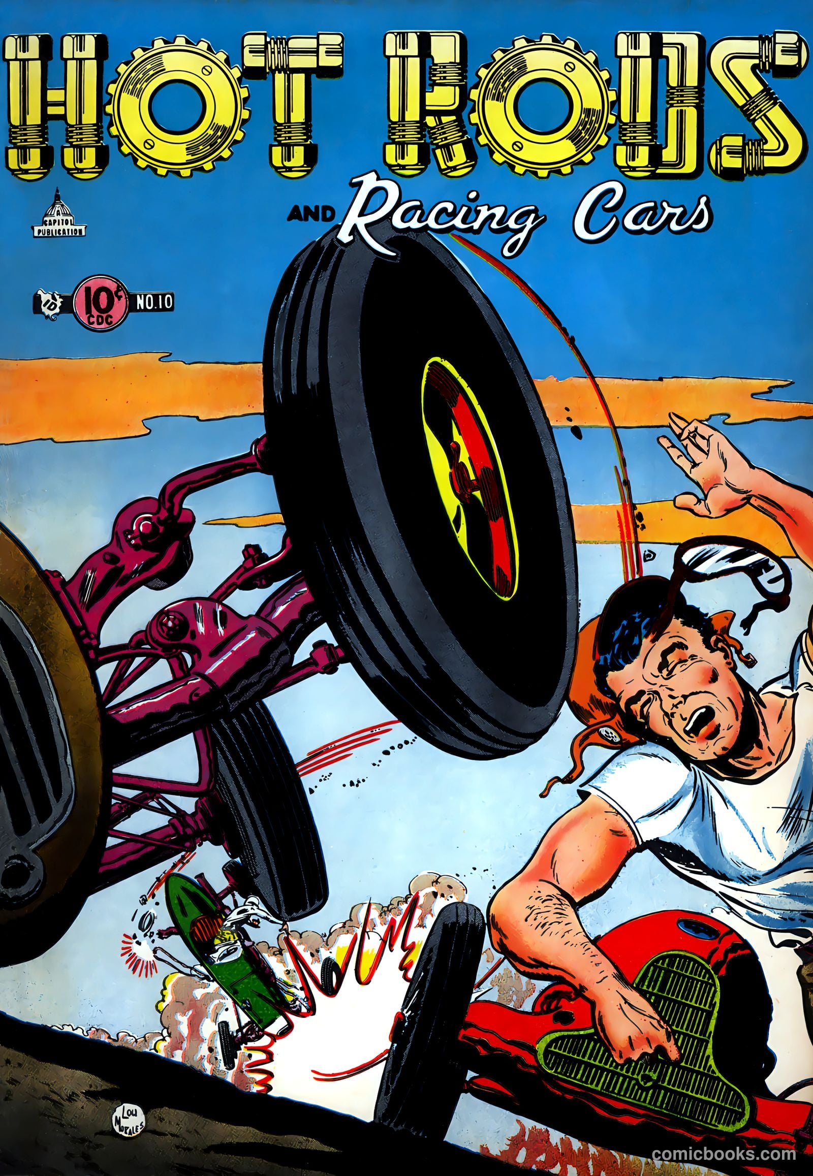 Hot Rods and Racing Cars #10 — page 1 of 35