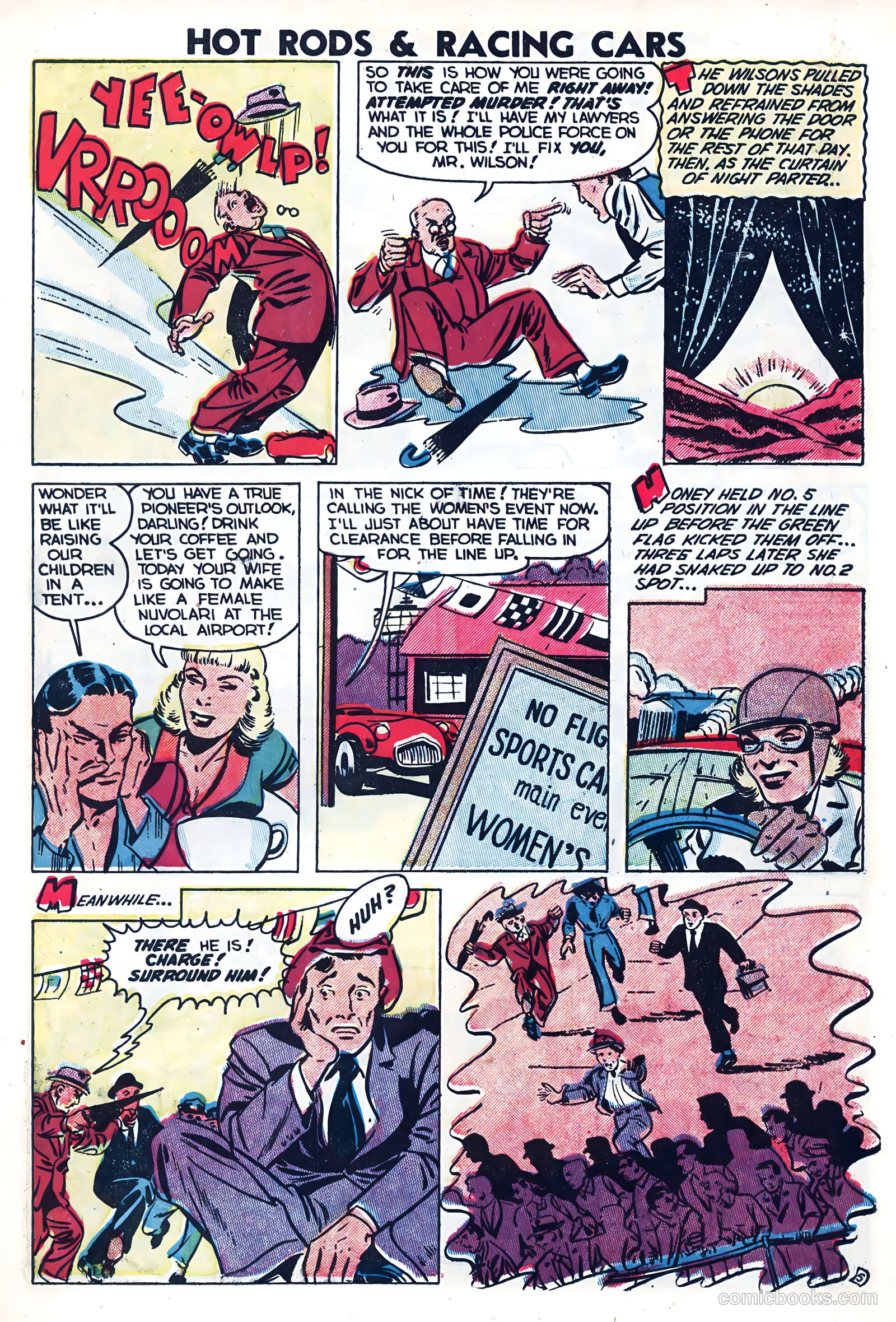 Hot Rods and Racing Cars #10 — page 7 of 35