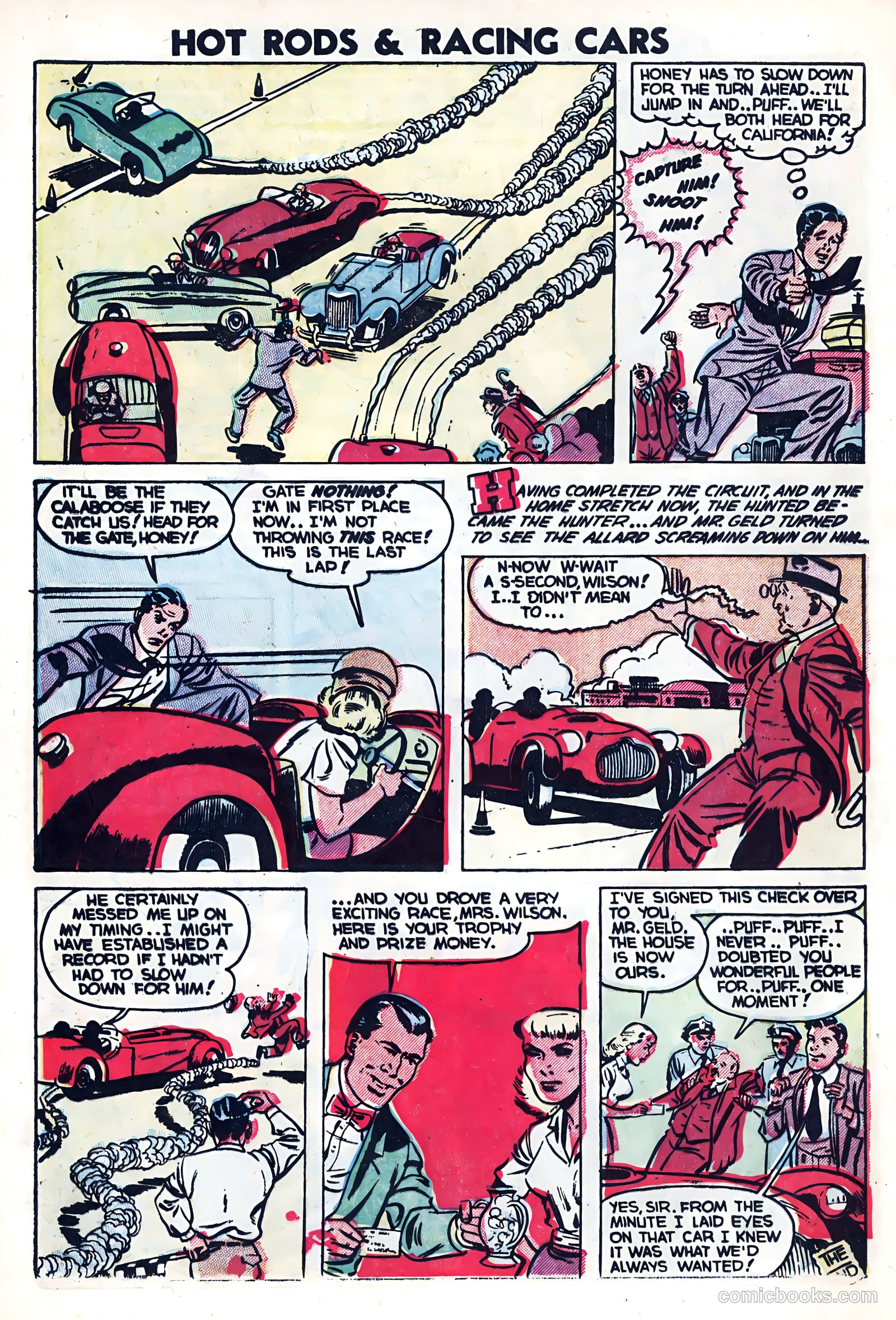 Hot Rods and Racing Cars #10 — page 8 of 35