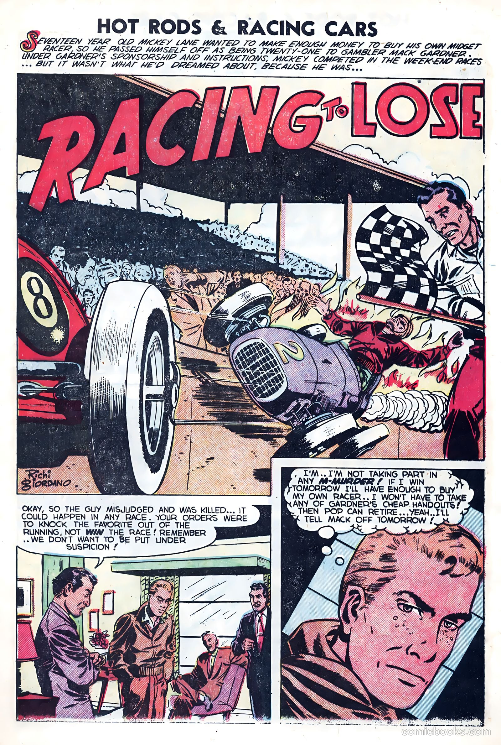 Hot Rods and Racing Cars #10 — page 9 of 35