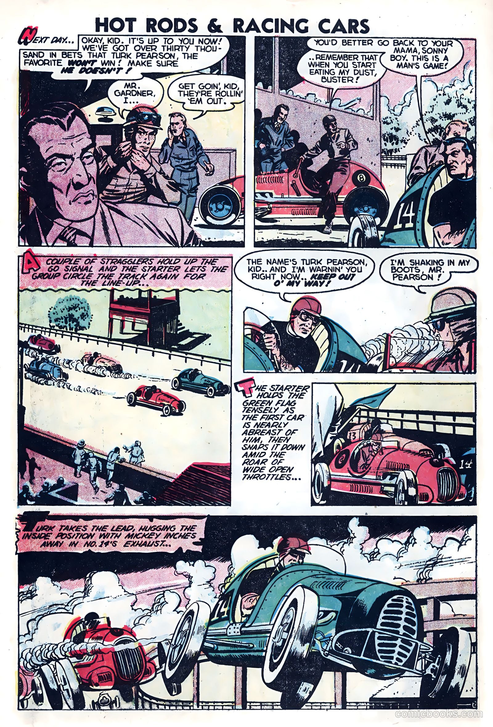 Hot Rods and Racing Cars #10 — page 10 of 35