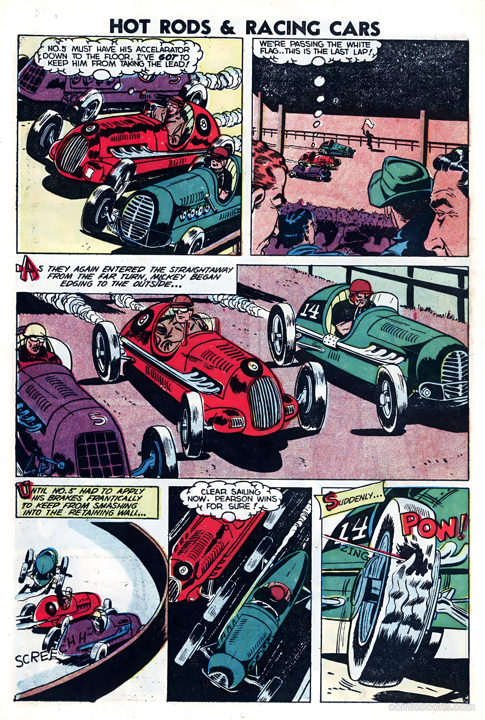 Hot Rods and Racing Cars #10 — page 14 of 35