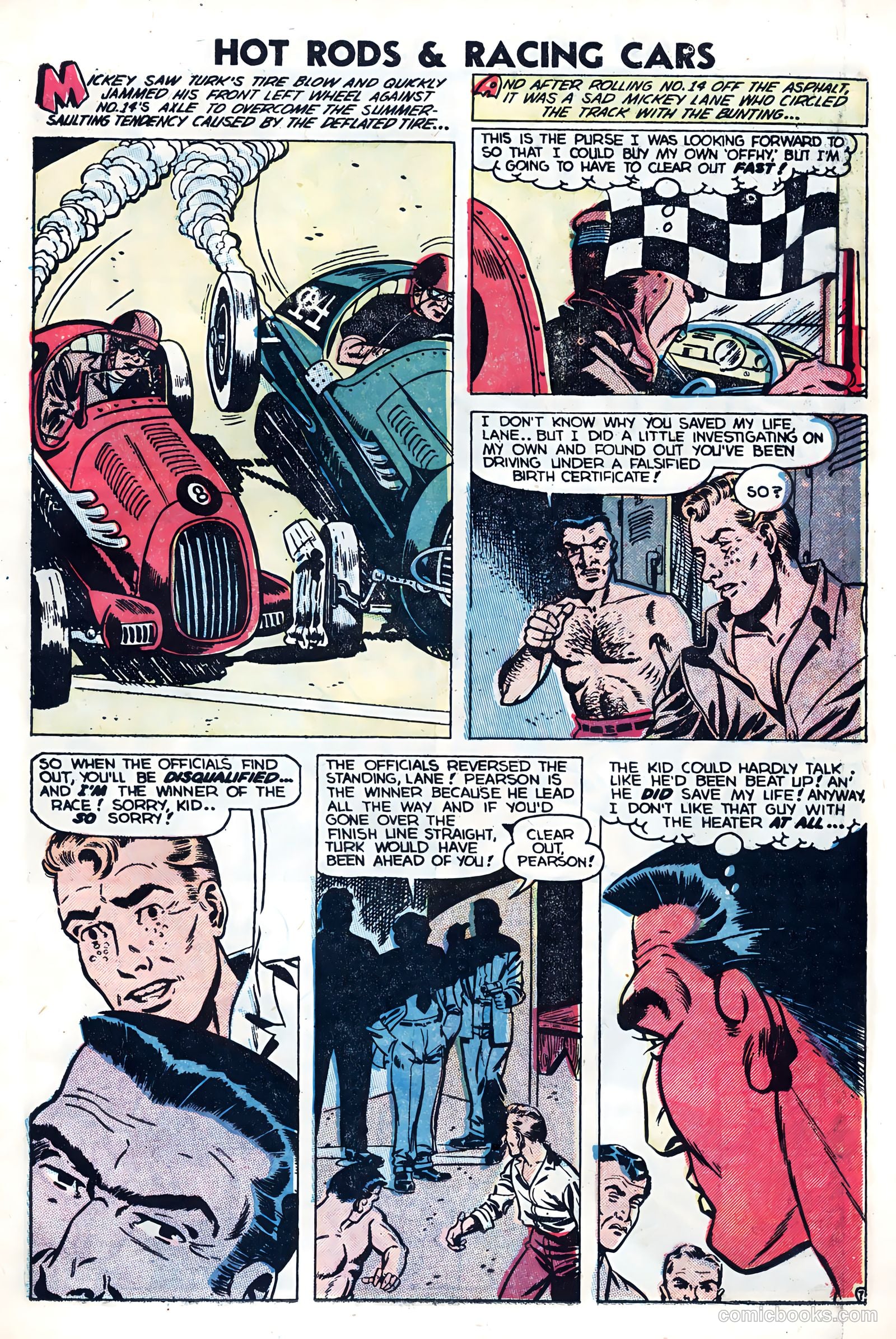 Hot Rods and Racing Cars #10 — page 15 of 35