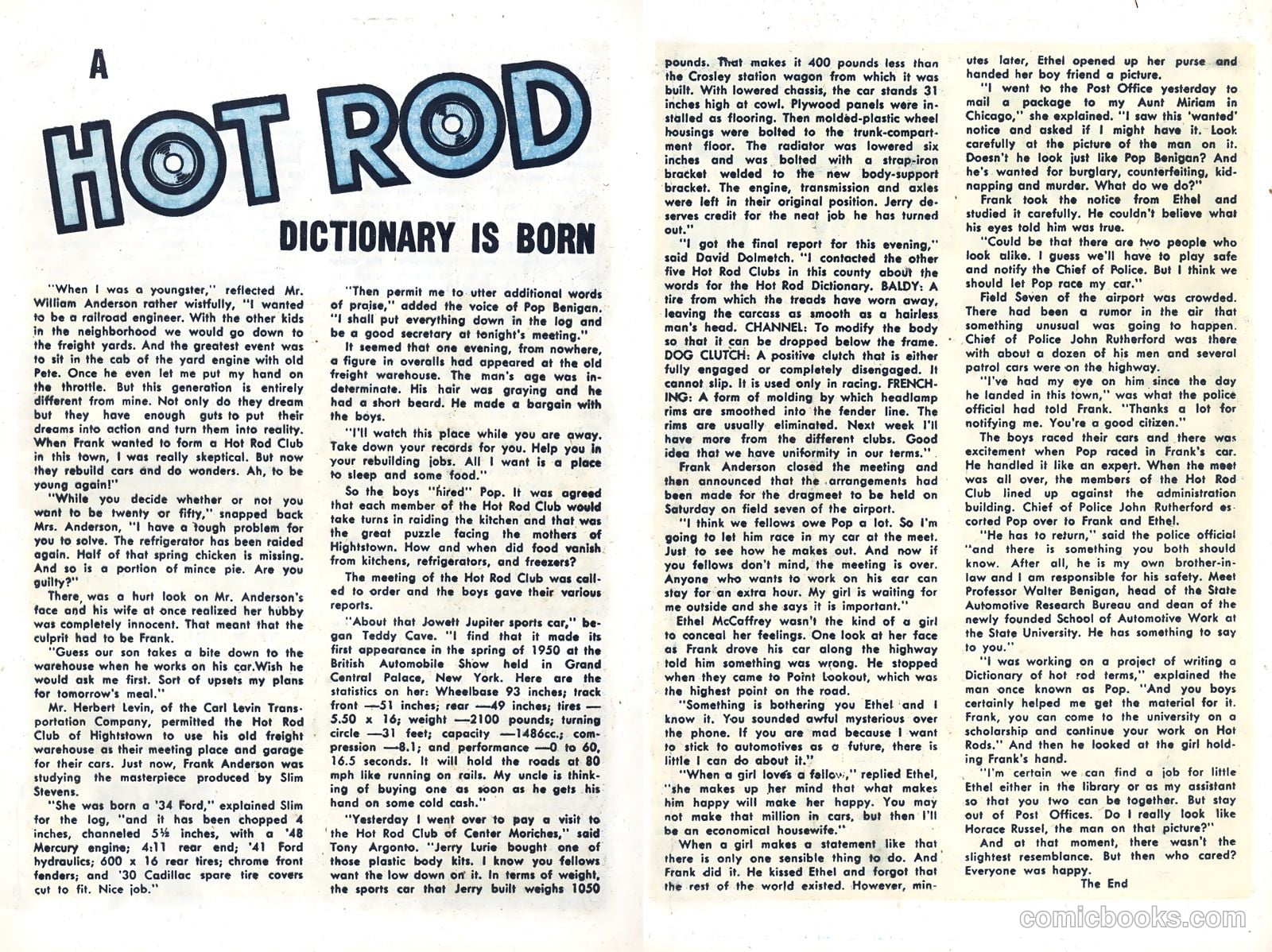 Hot Rods and Racing Cars #10 — page 17 of 35